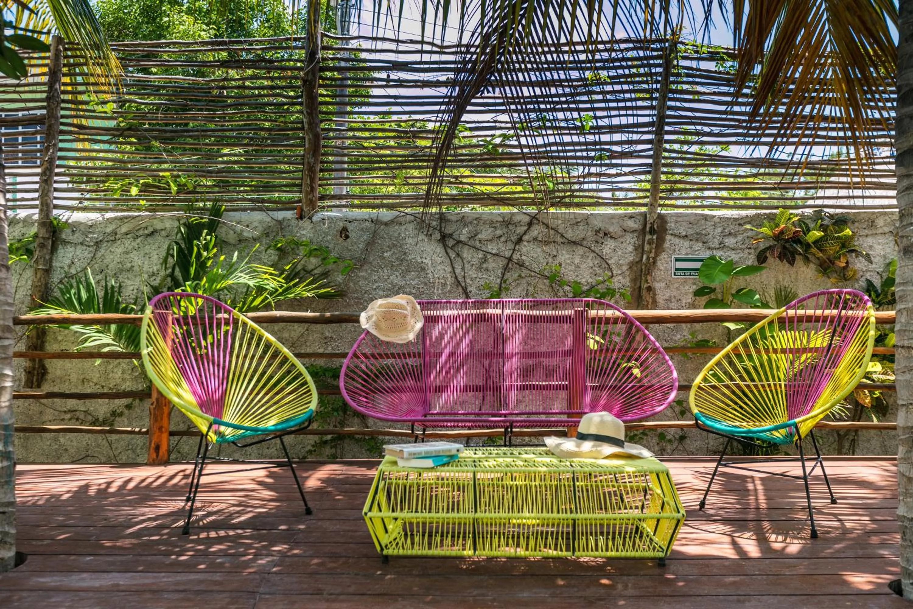 Swimming pool in La Palma Holbox