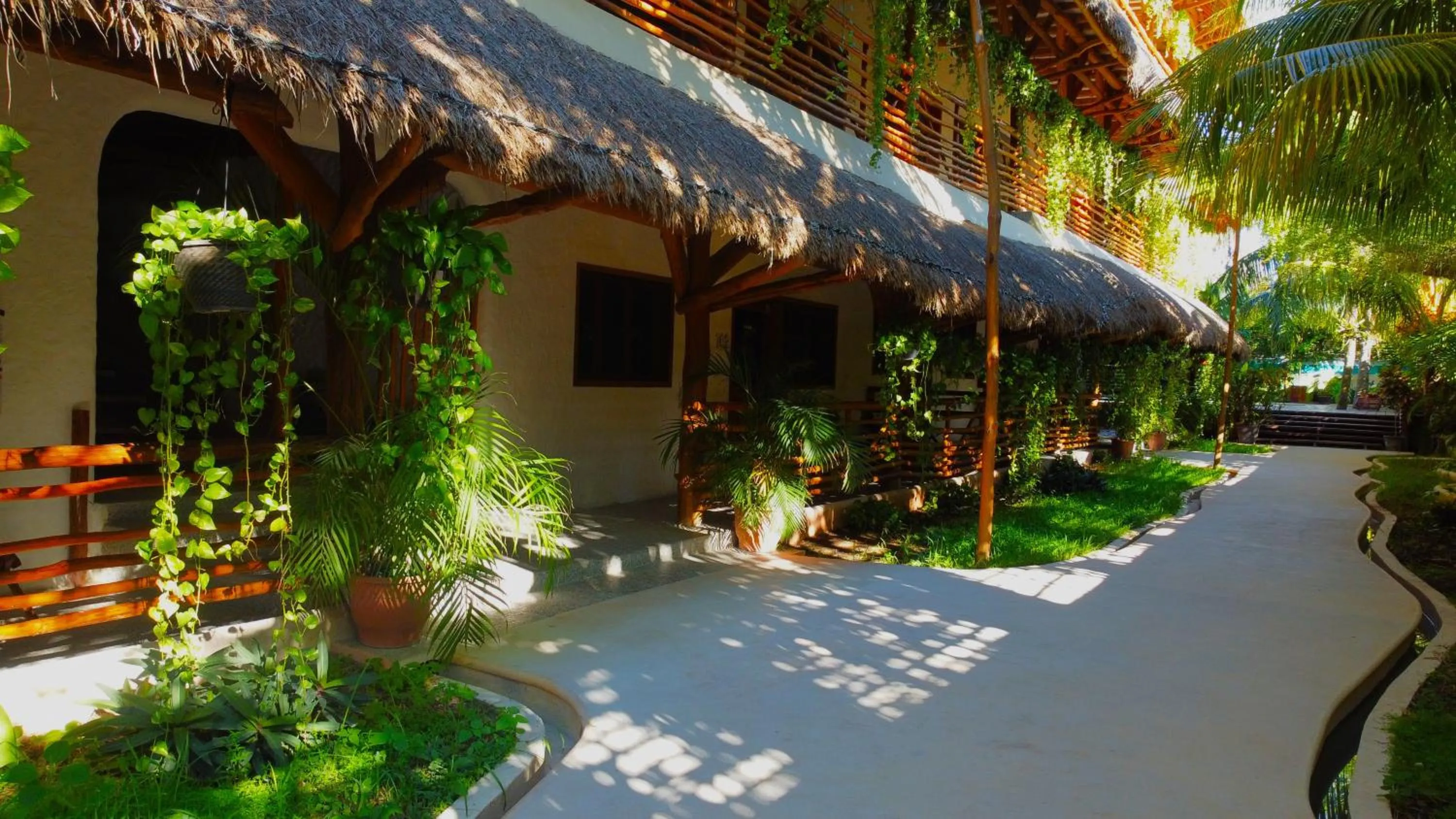 Garden in La Palma Holbox