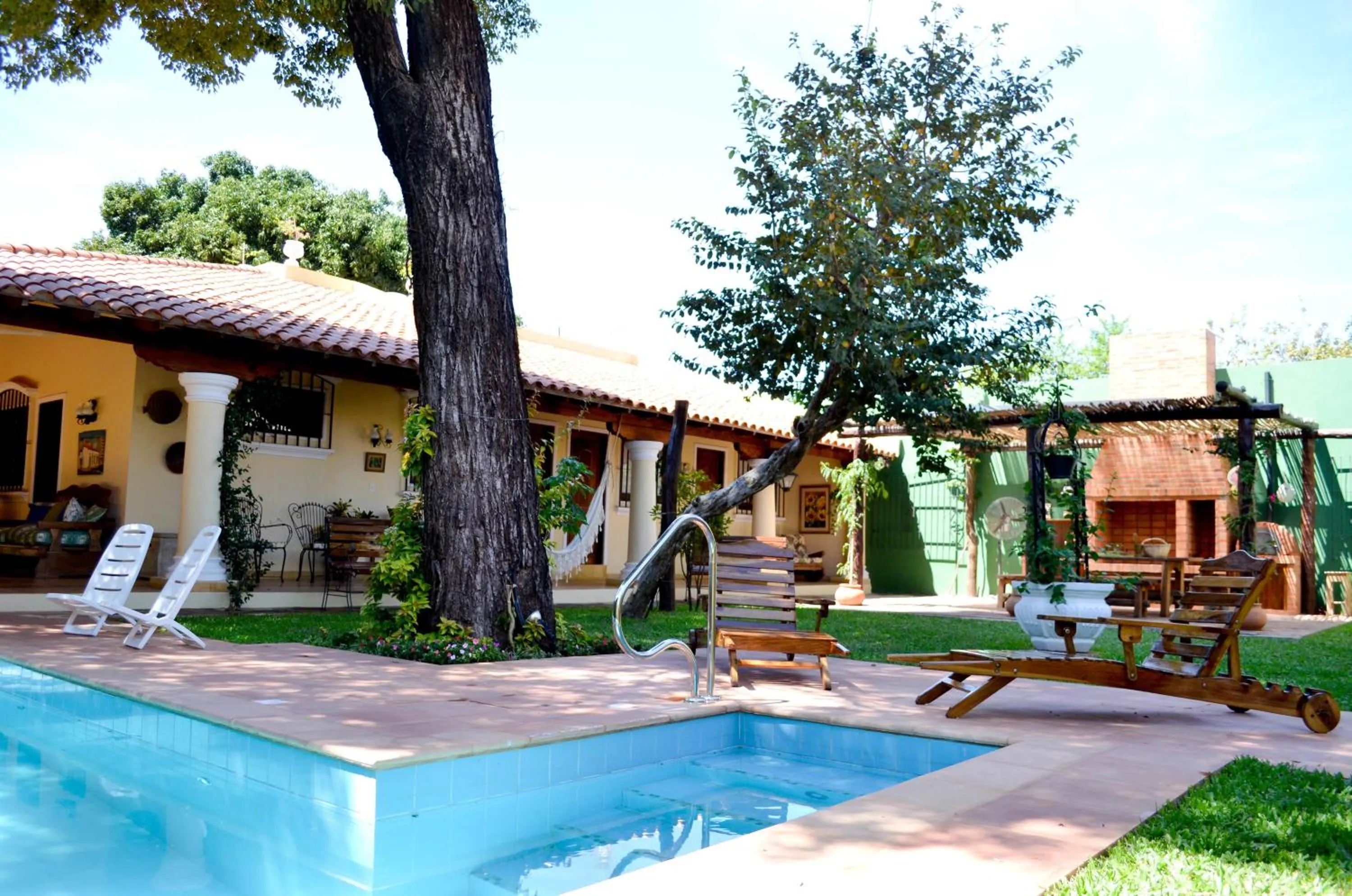 Swimming pool in La Casona Hotel Boutique