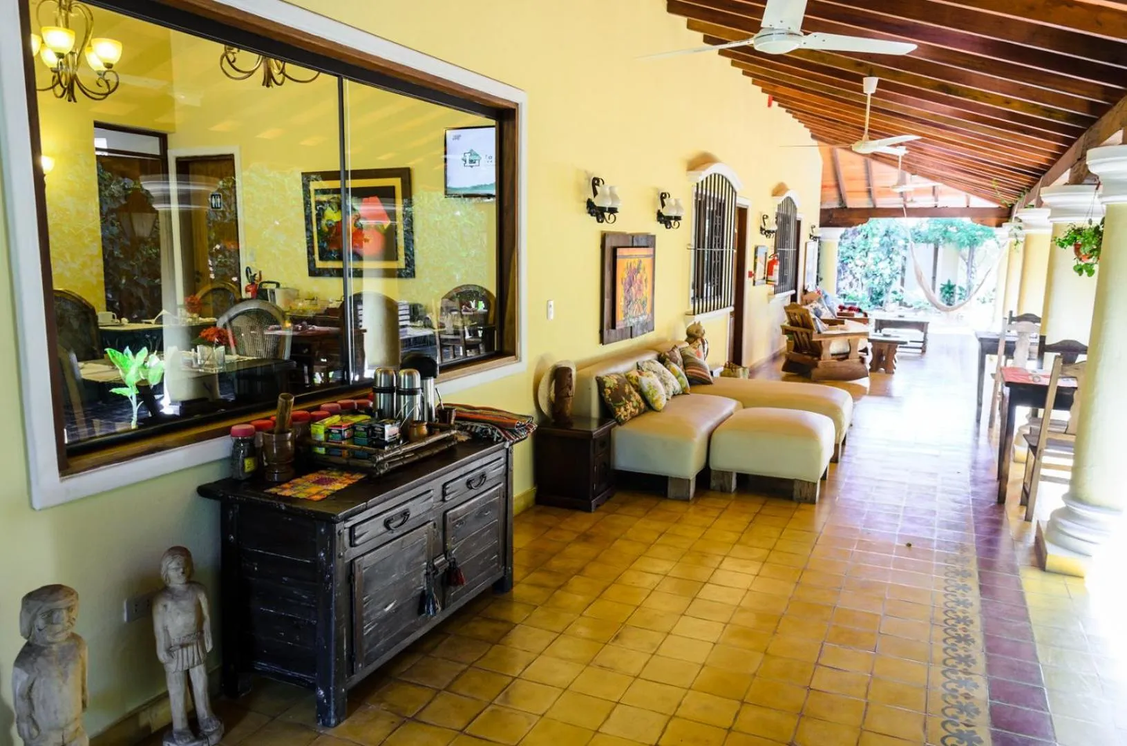 Area and facilities in La Casona Hotel Boutique