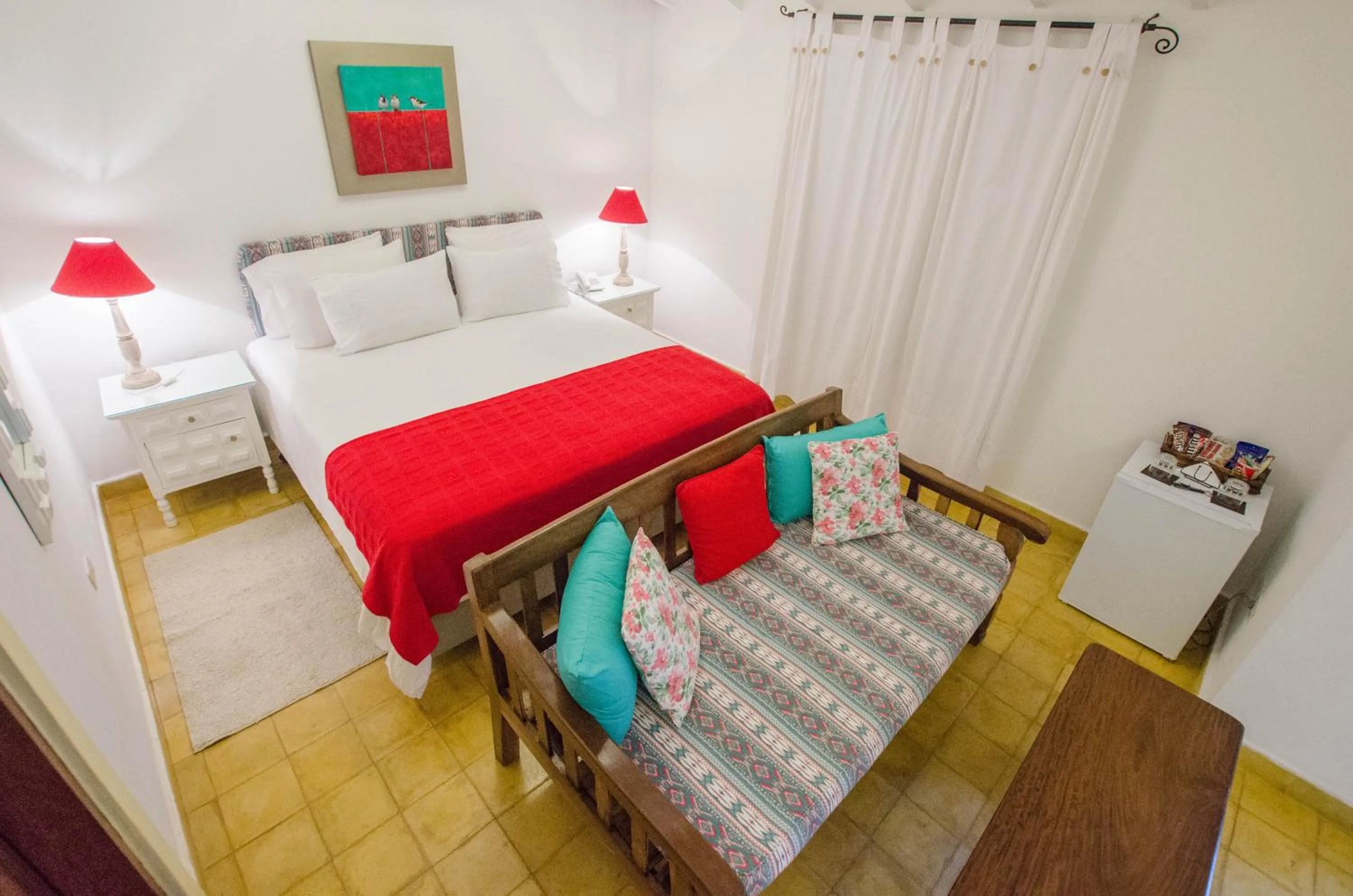 Bed in La Casona Hotel Boutique