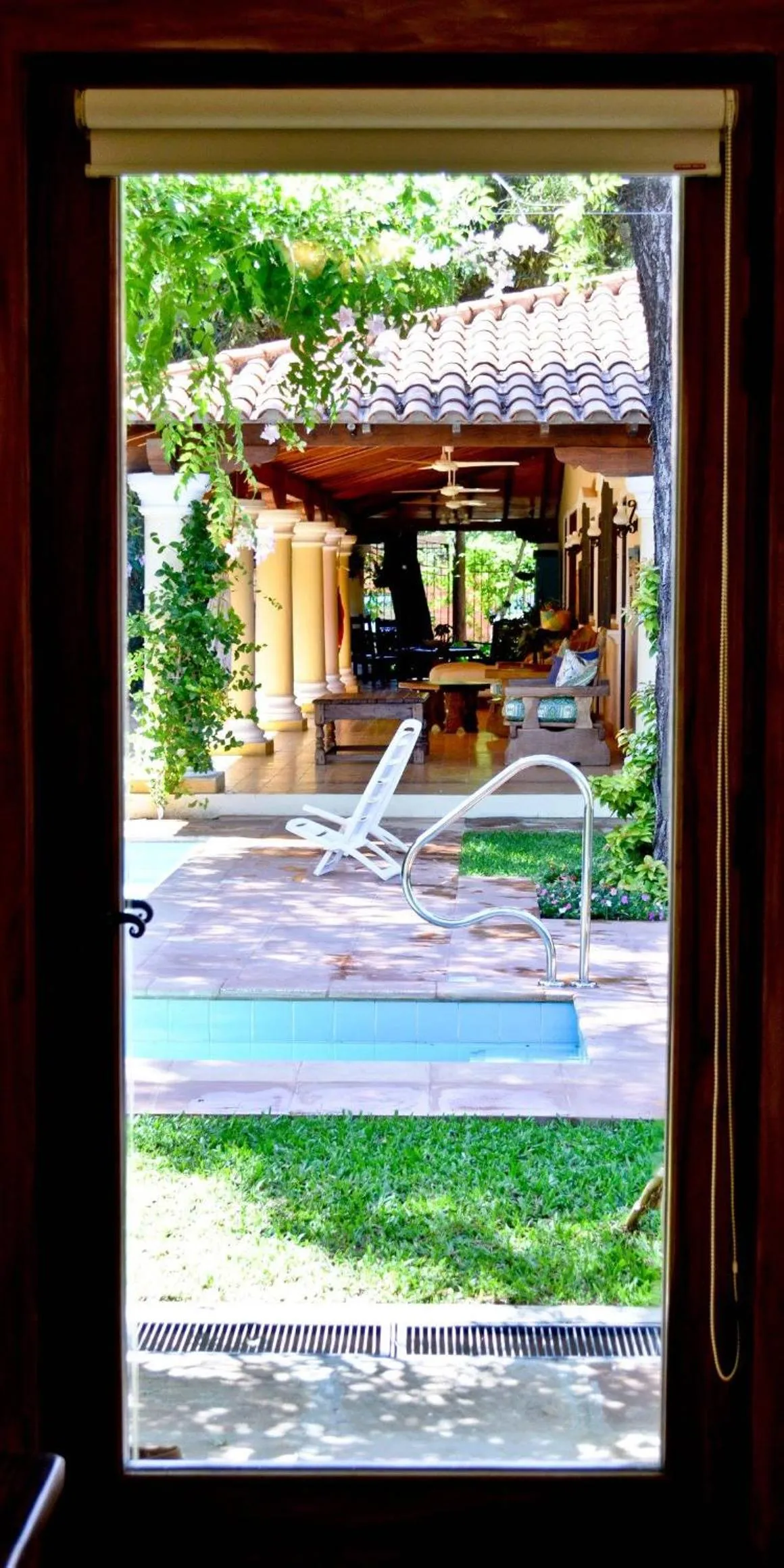 Garden view in La Casona Hotel Boutique