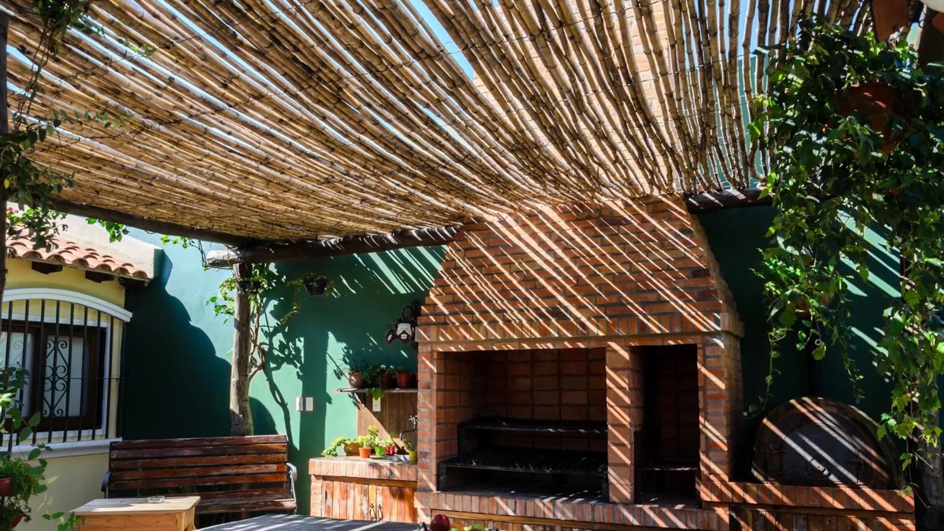 BBQ facilities in La Casona Hotel Boutique