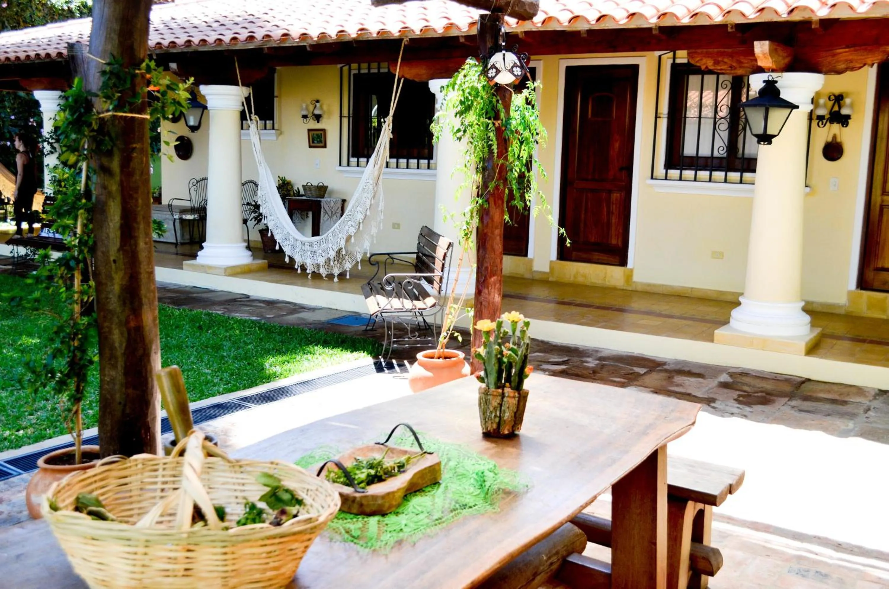 Garden in La Casona Hotel Boutique