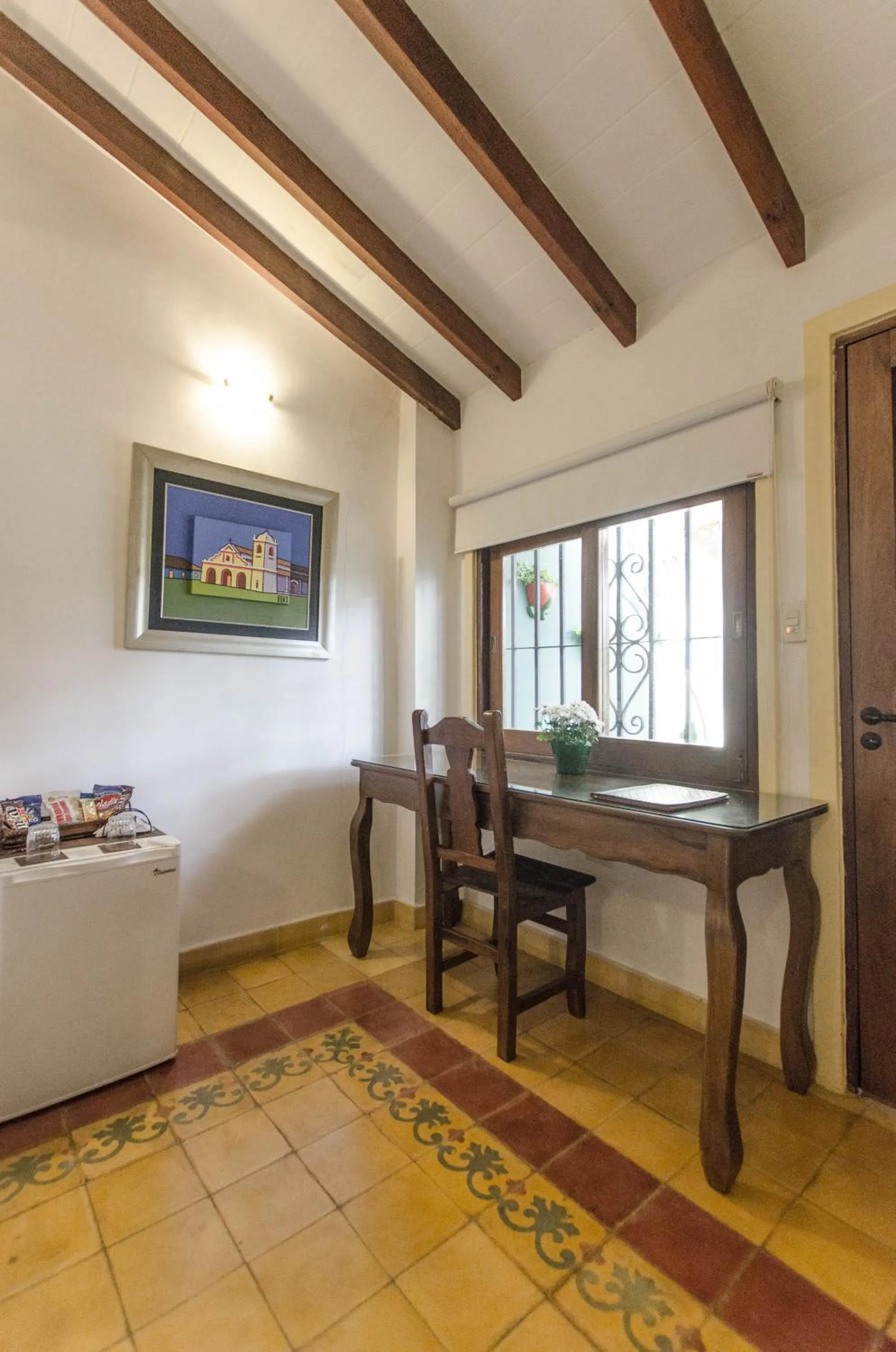 Seating area in La Casona Hotel Boutique