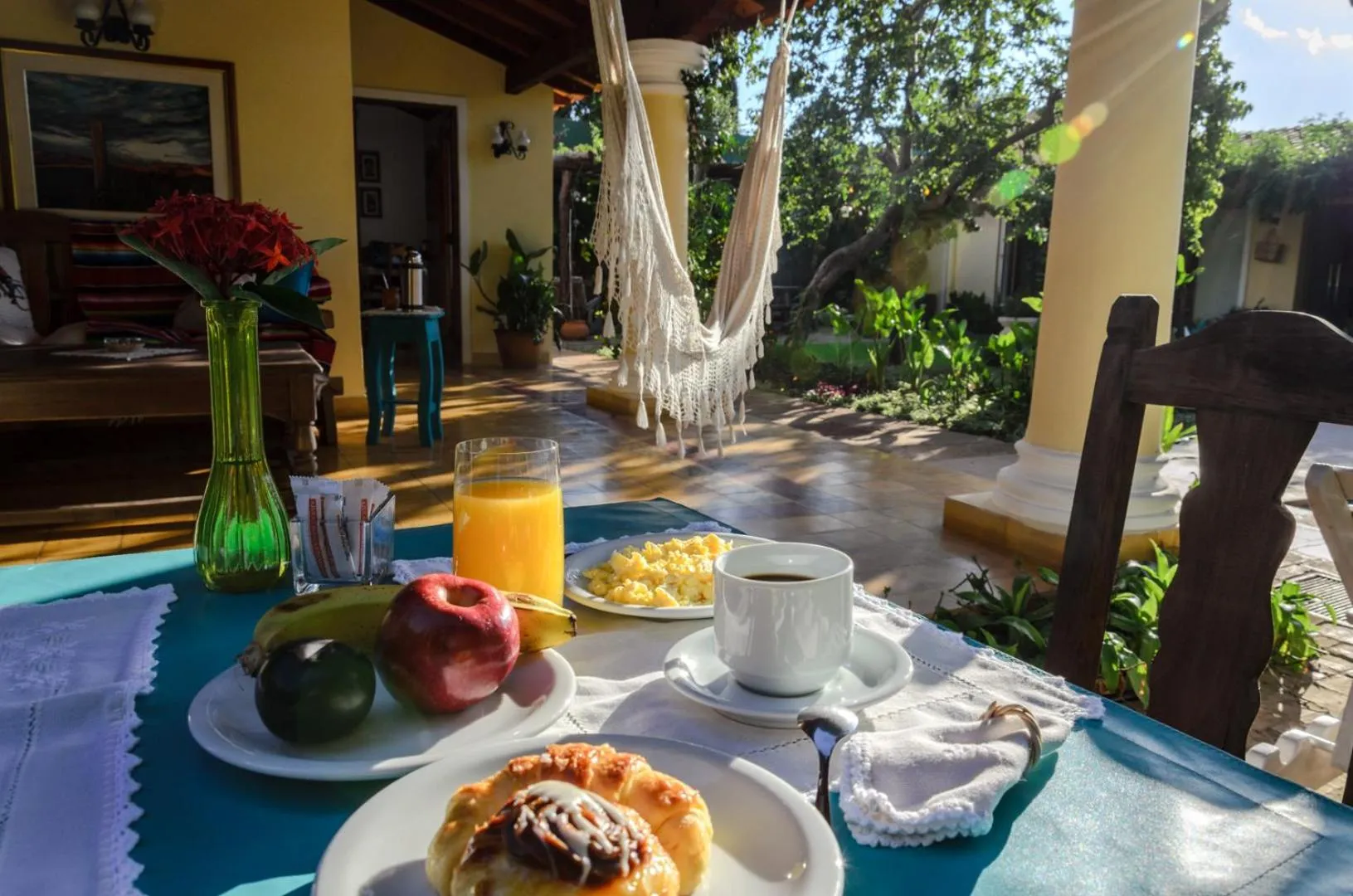 Patio in La Casona Hotel Boutique