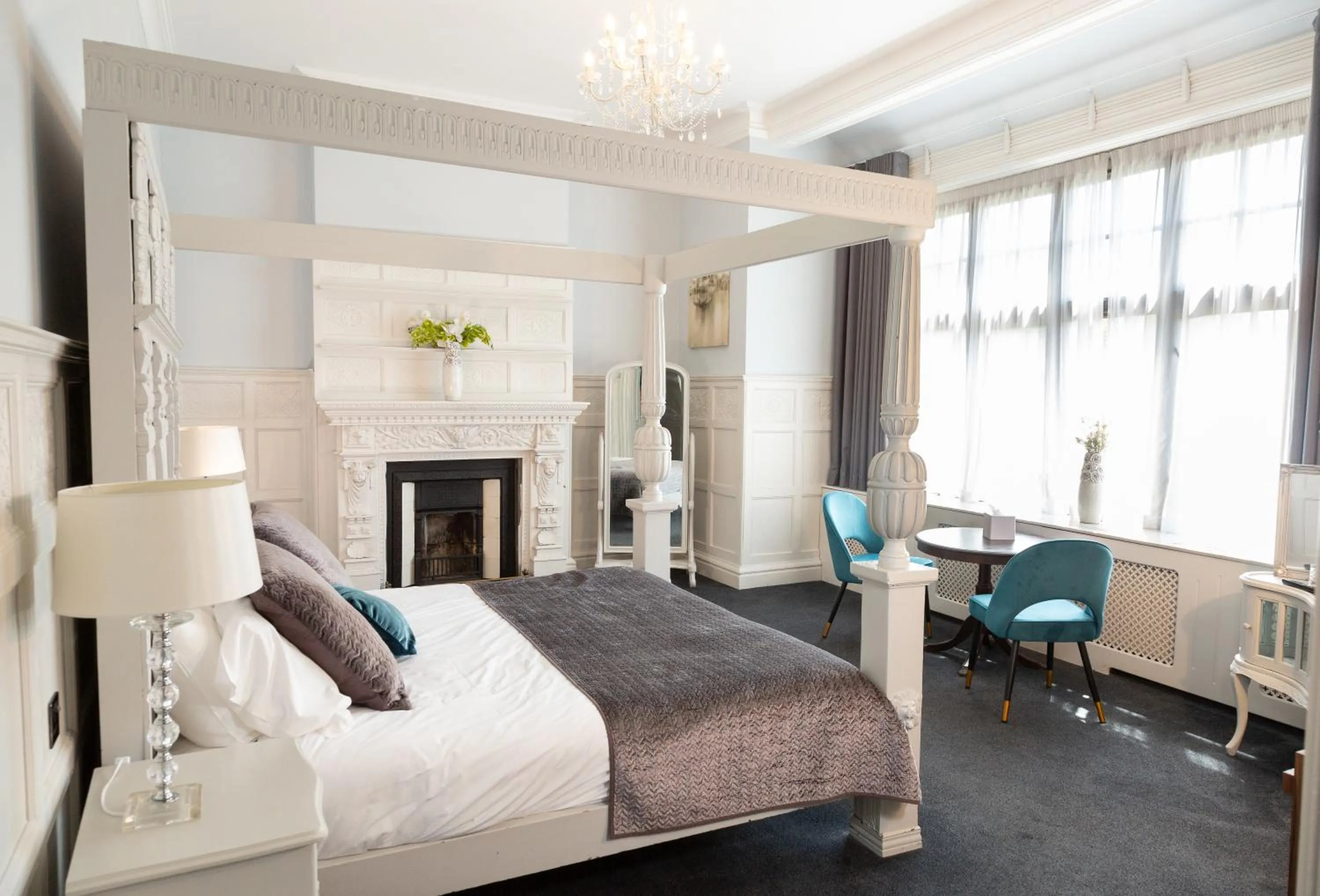 Seating area, Bed in Stanhill Court Hotel, a member of Radisson Individuals