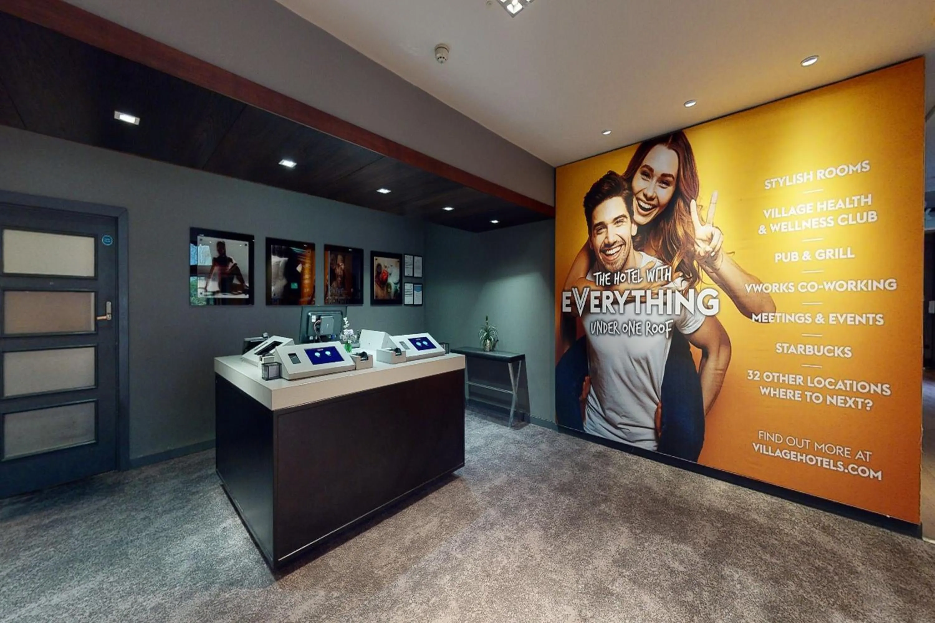 Lobby or reception in Village Hotel Chester St David's