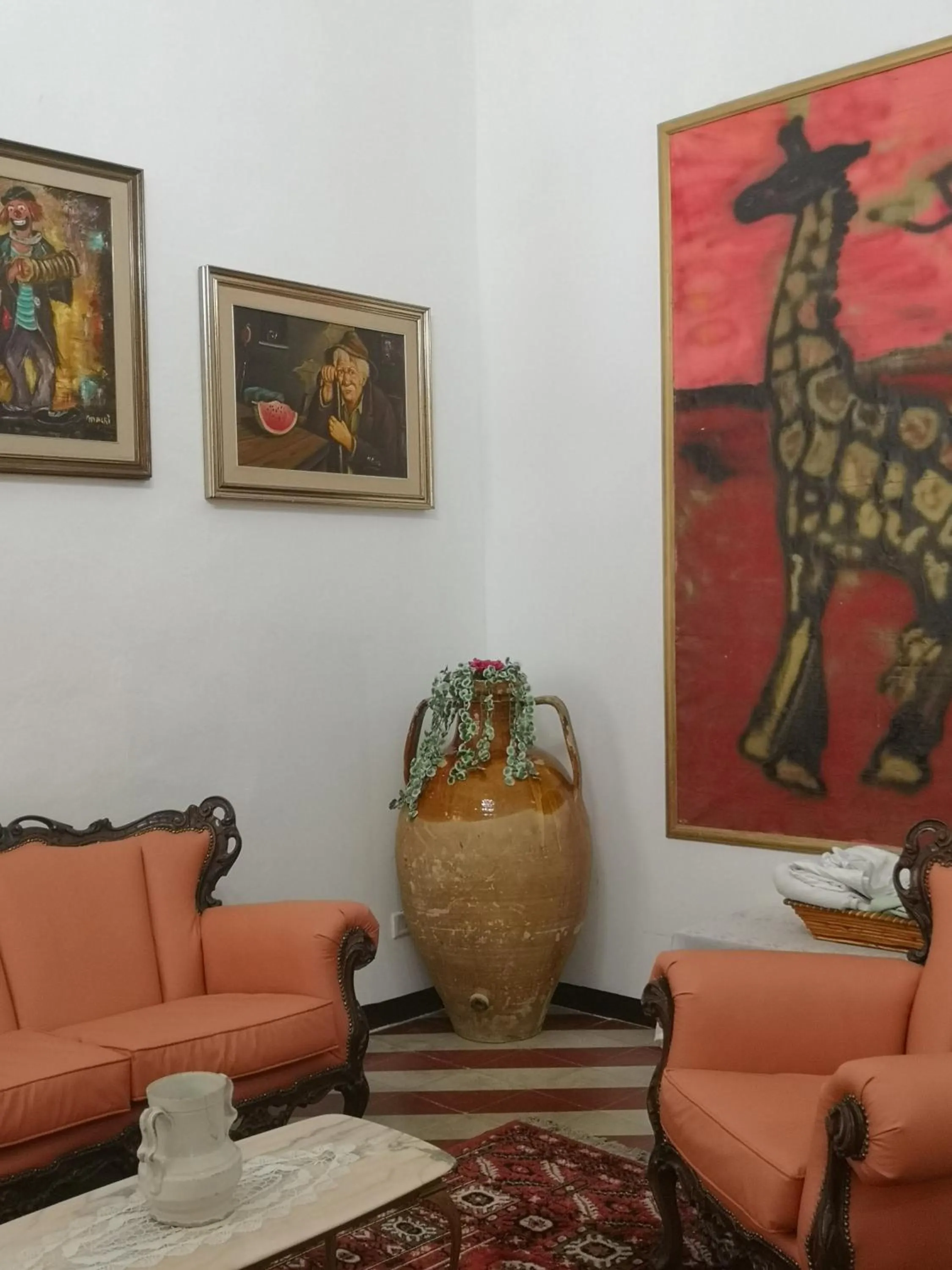 Lobby or reception in B&B Palazzo Antonelli