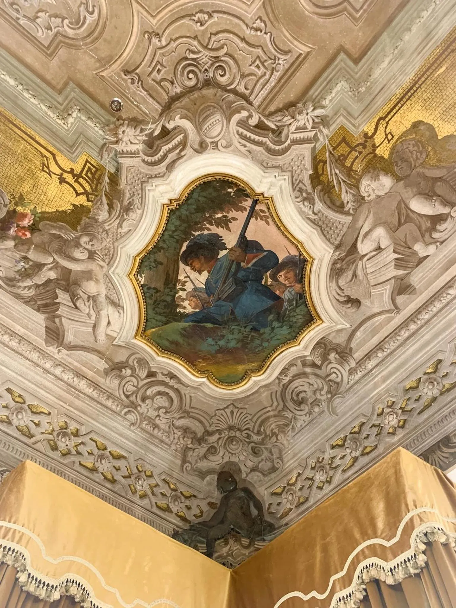 Decorative detail in Hotel Ai Cavalieri di Venezia