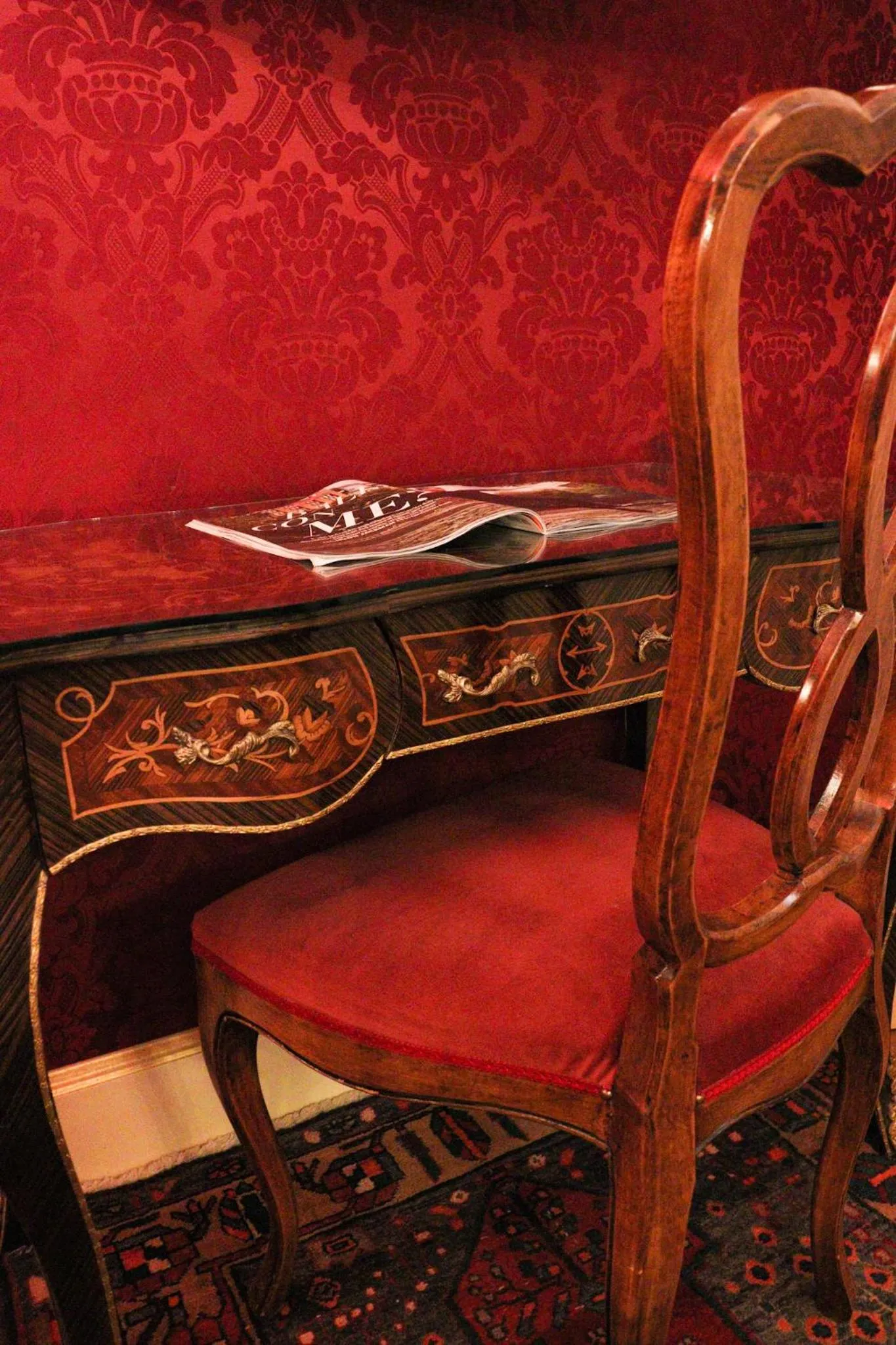 Decorative detail in Hotel Ai Cavalieri di Venezia