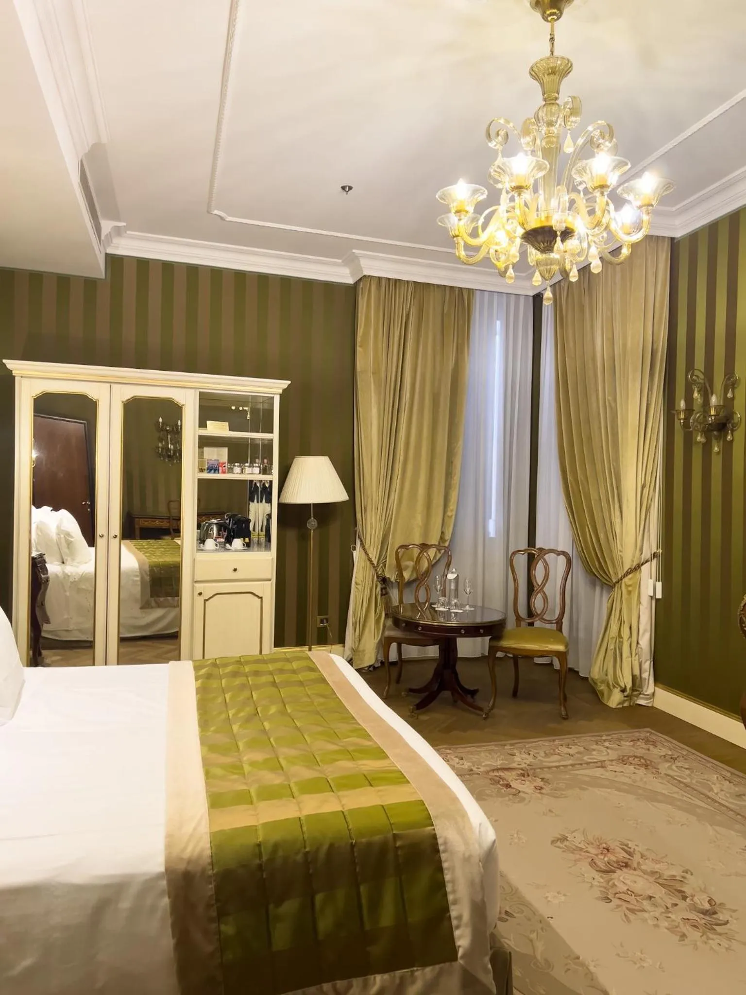 Bed in Hotel Ai Cavalieri di Venezia