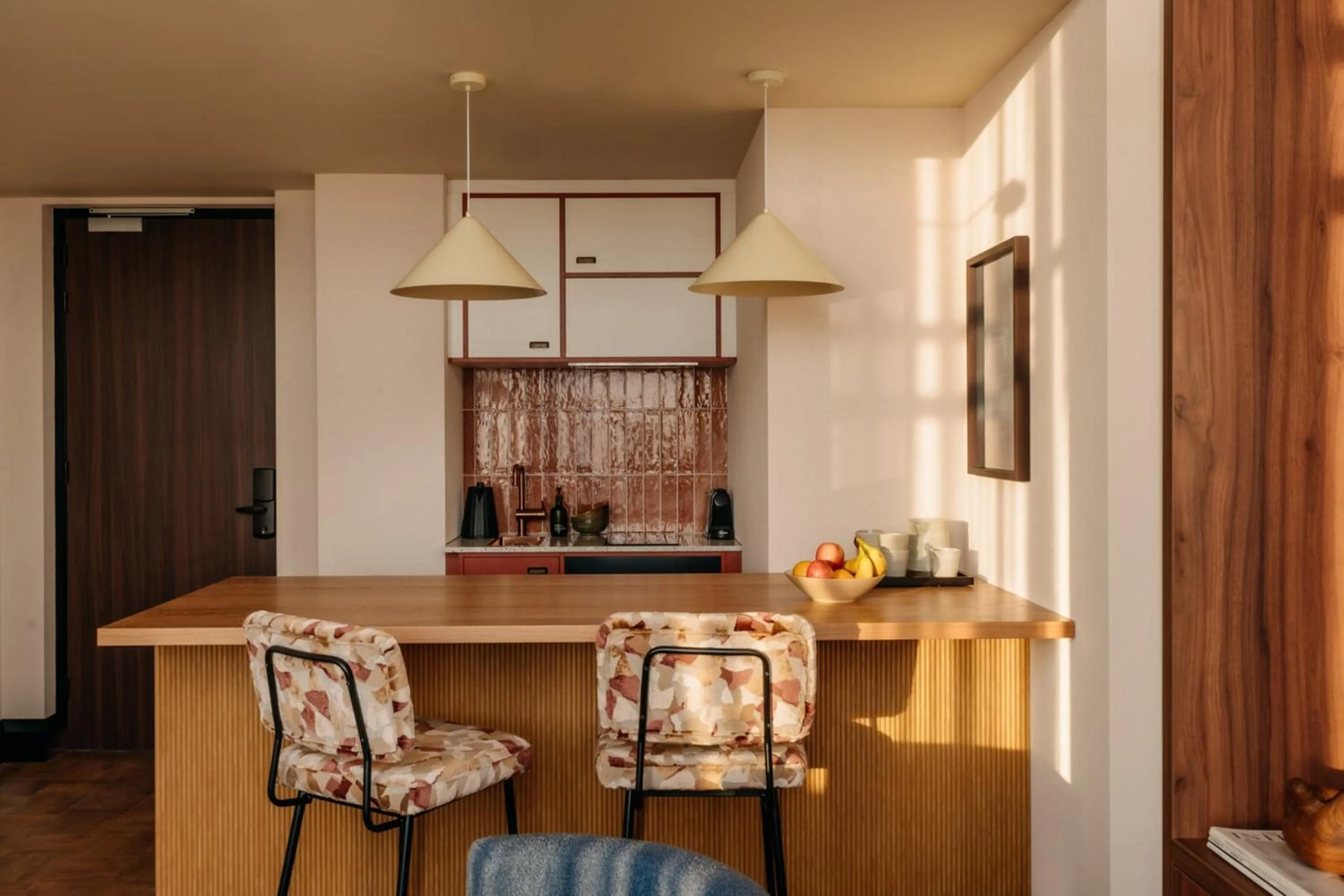 Kitchen or kitchenette in De Plesman Hotel The Hague