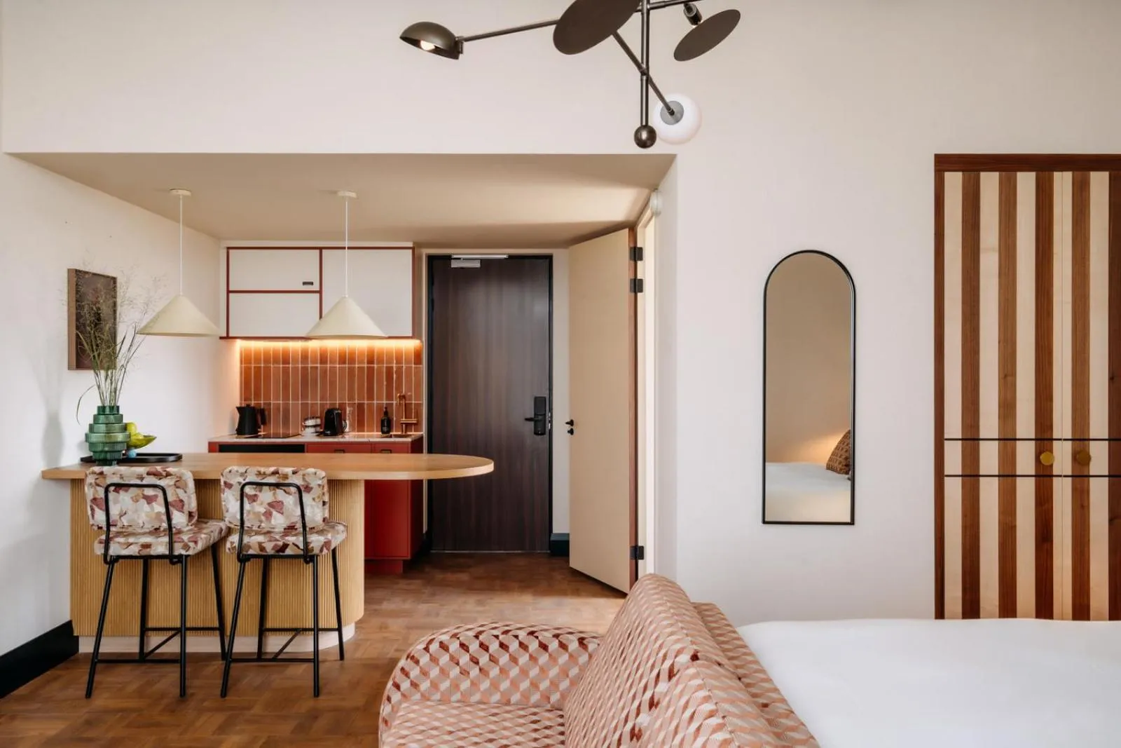 Photo of the whole room, Bed in De Plesman Hotel The Hague