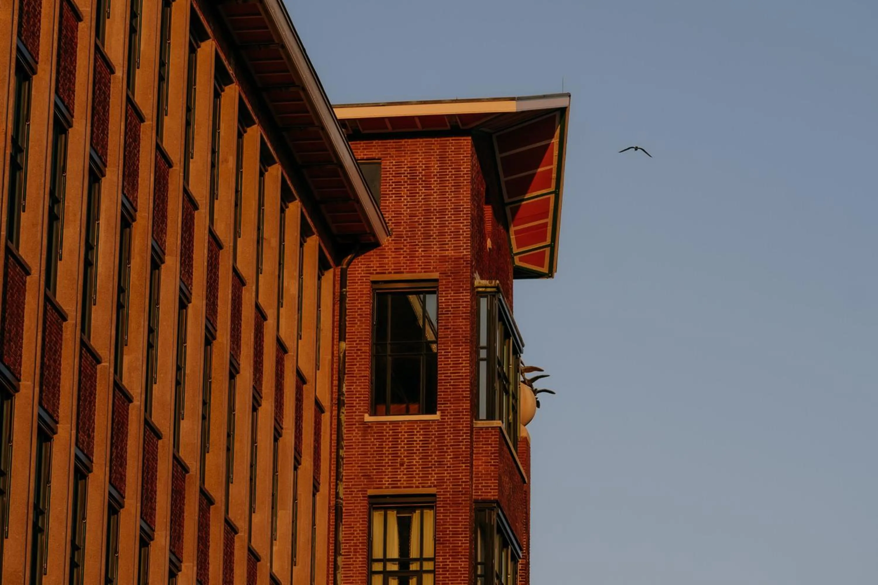 Property building in De Plesman Hotel The Hague