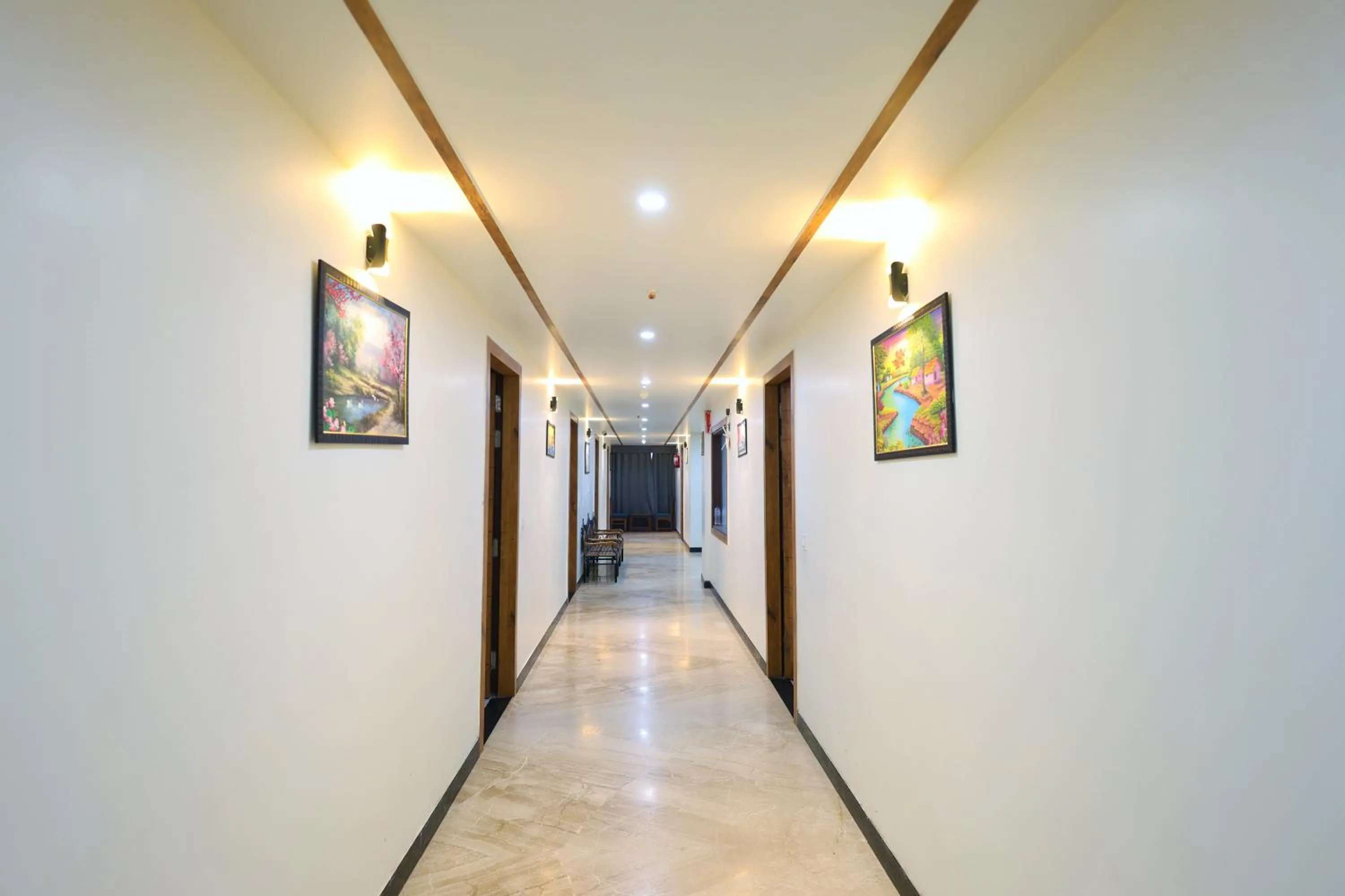 Lobby or reception in The Crown Hotel Agra near Taj Mahal & Restaurant