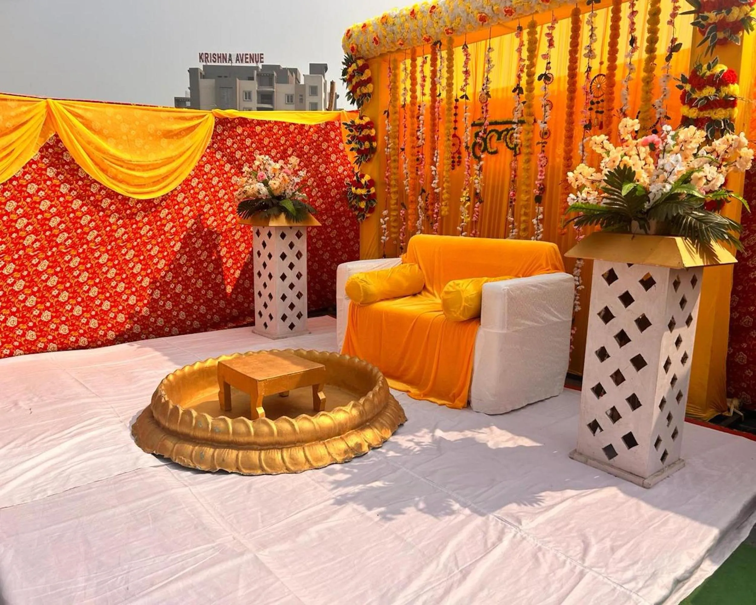 wedding, Bed in The Crown Hotel Agra near Taj Mahal & Restaurant