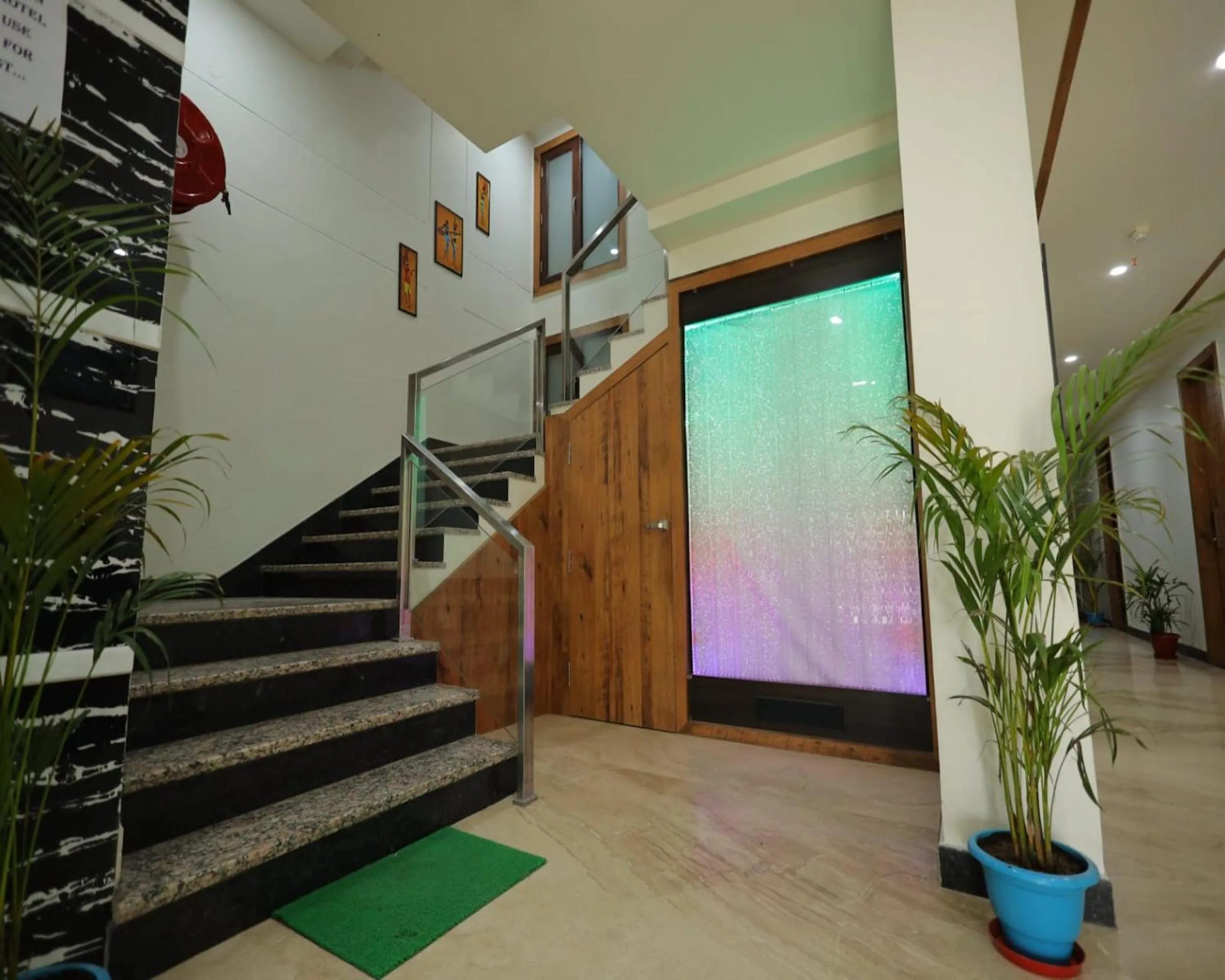 Property building in The Crown Hotel Agra near Taj Mahal & Restaurant