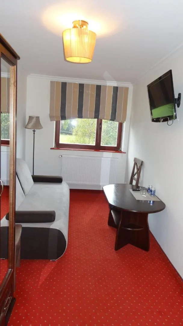 Seating area in Dworek Szwajcaria