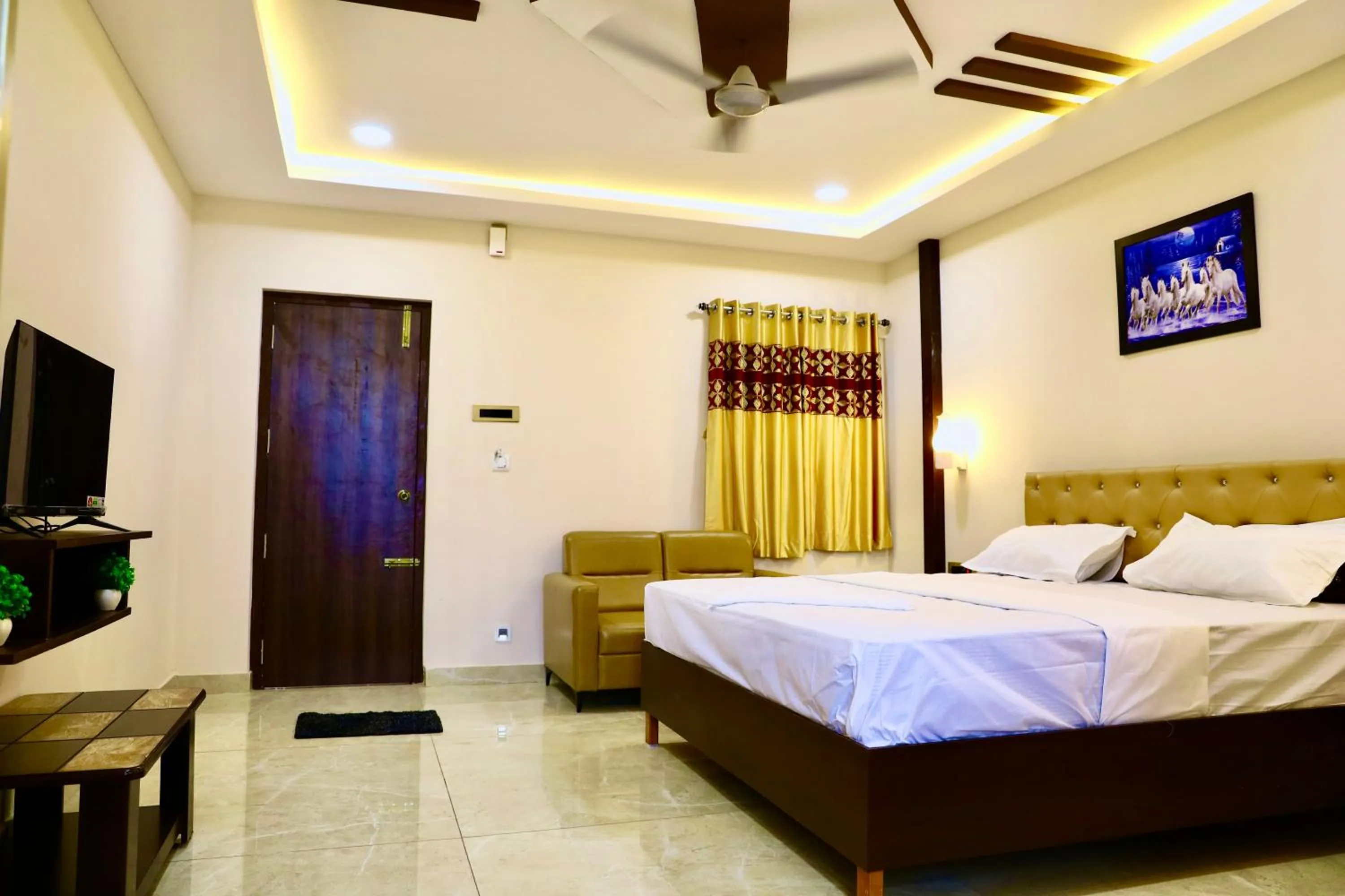 Bed in Gokulam Grand