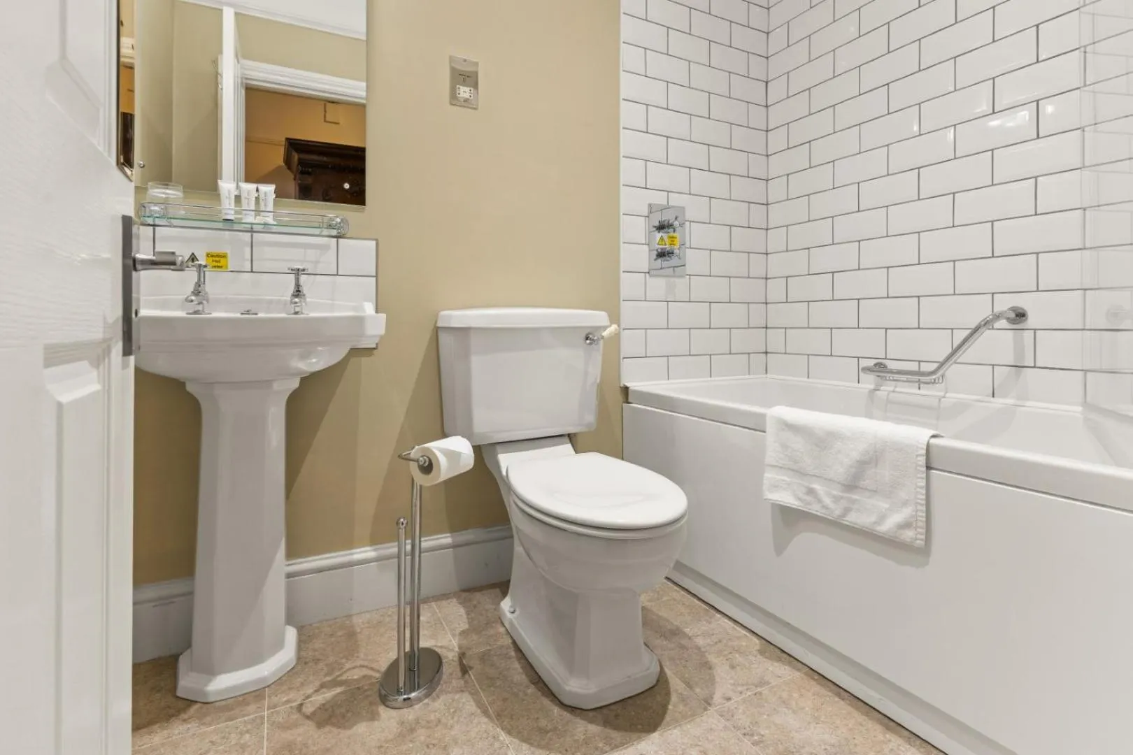 Bathroom in Two Bridges Hotel