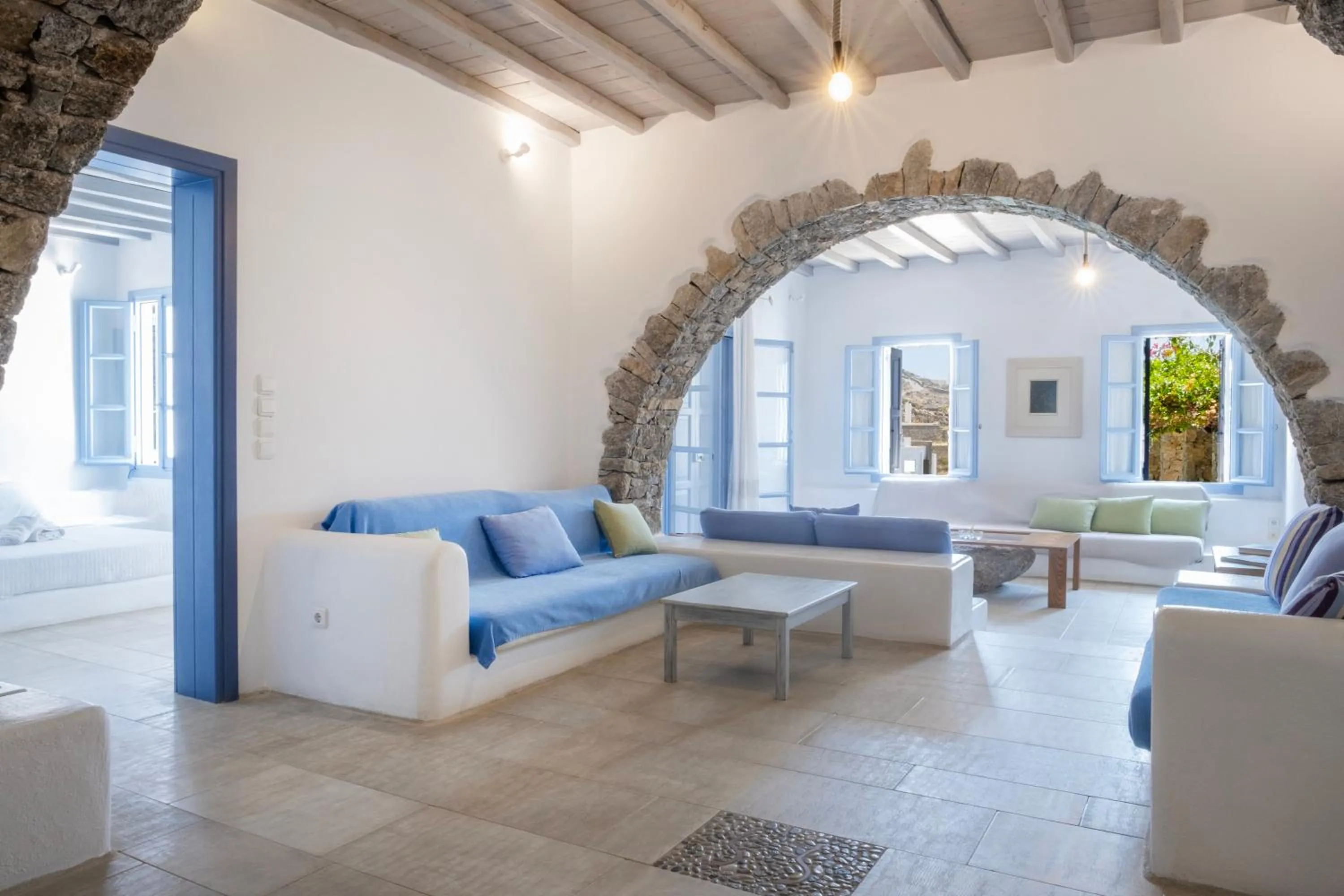 Living room in Nama Villas