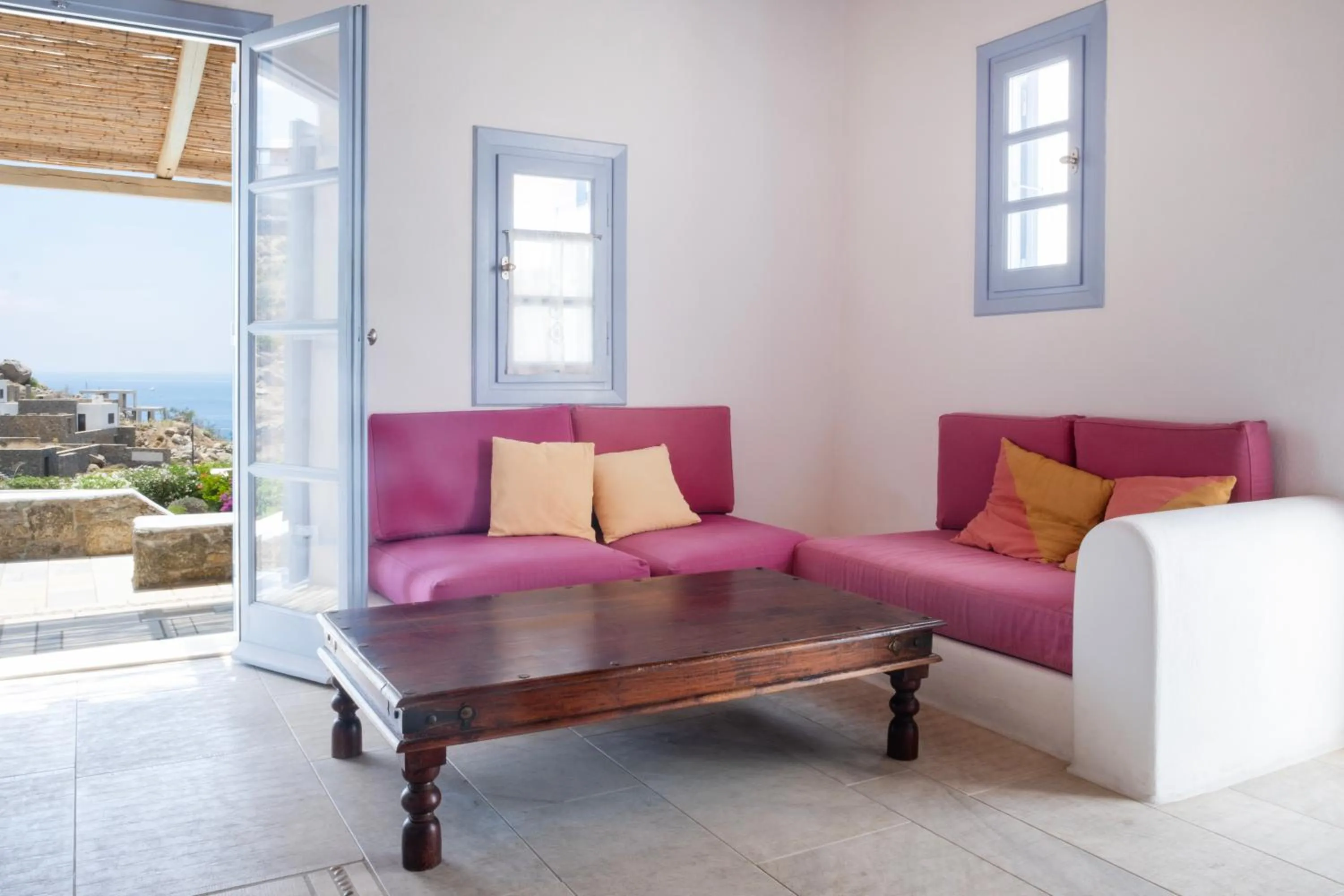 Living room in Nama Villas