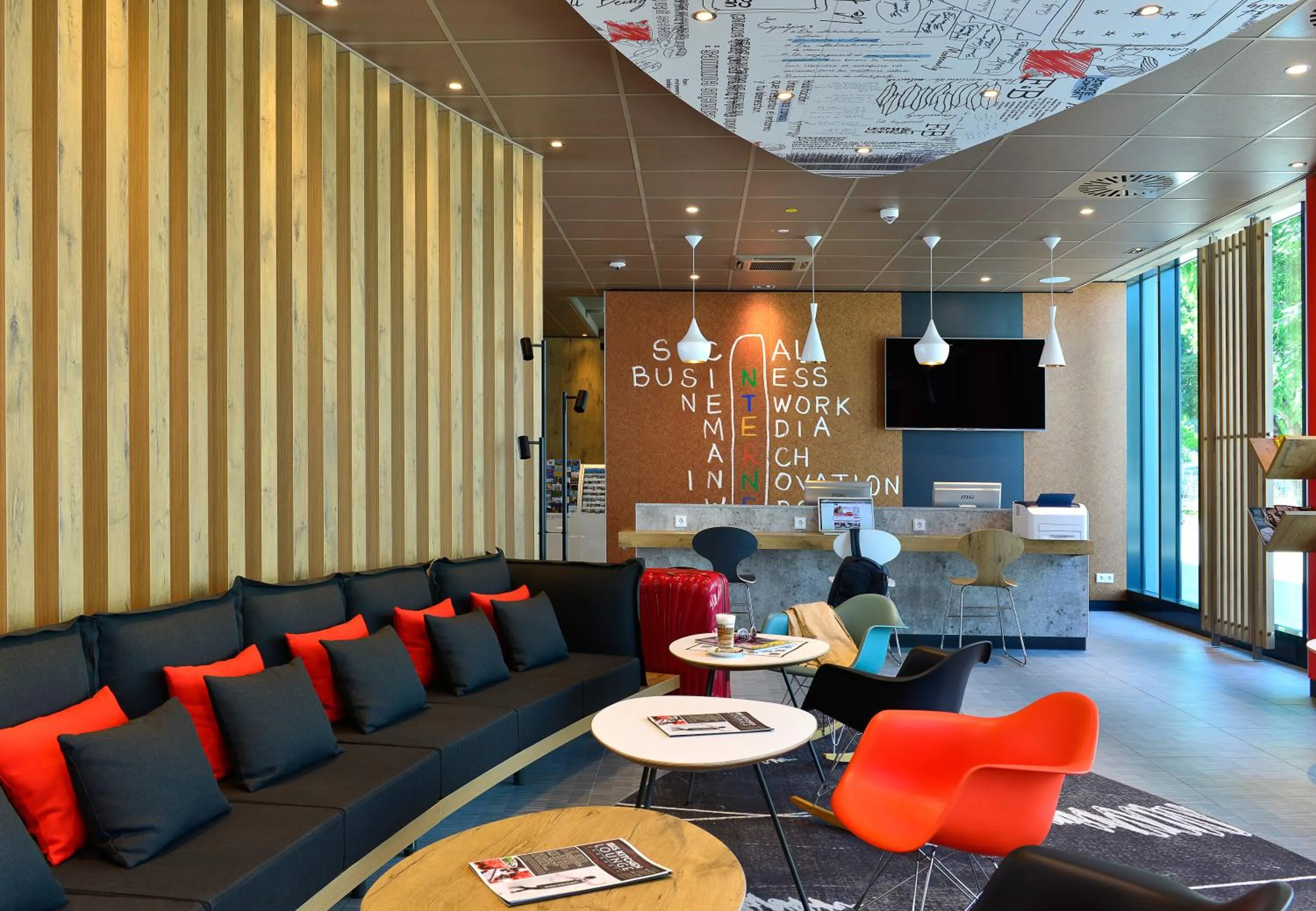 Lobby or reception in Ibis Muenchen City Ost