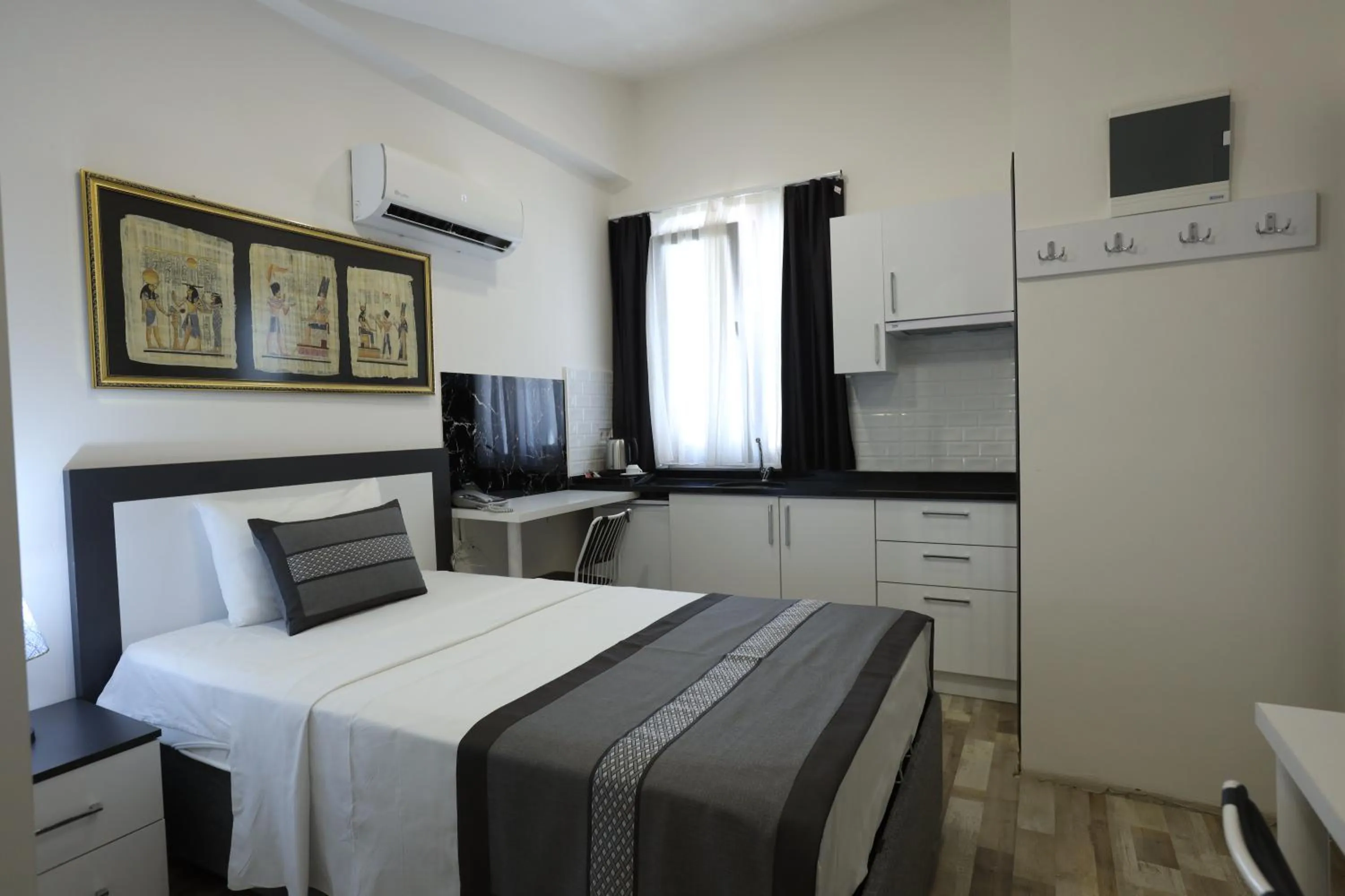 Bed in Askadar Çatı Otel