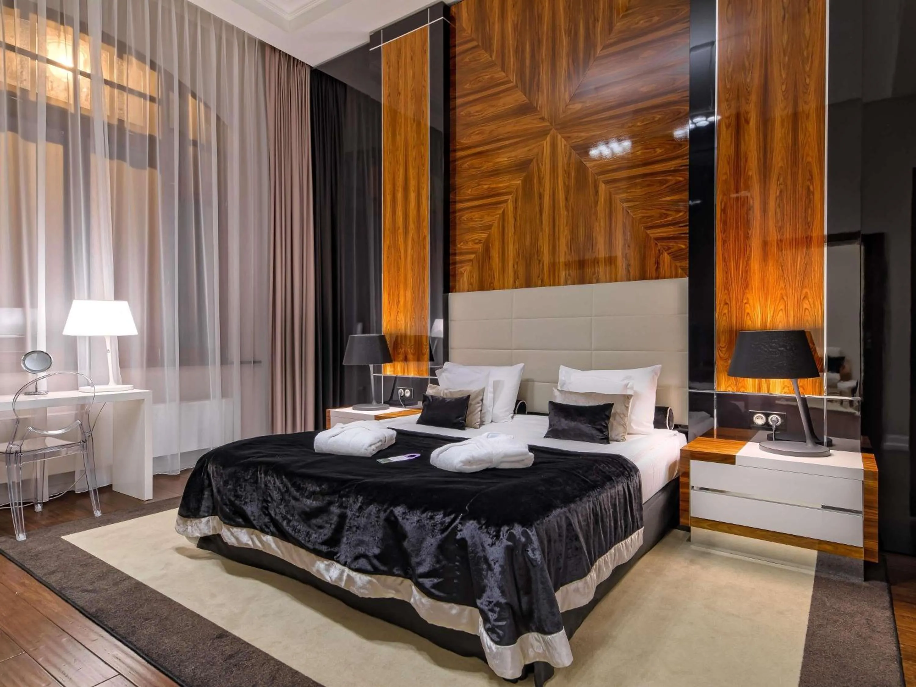 Bedroom, Bed in Mercure Bydgoszcz Sepia