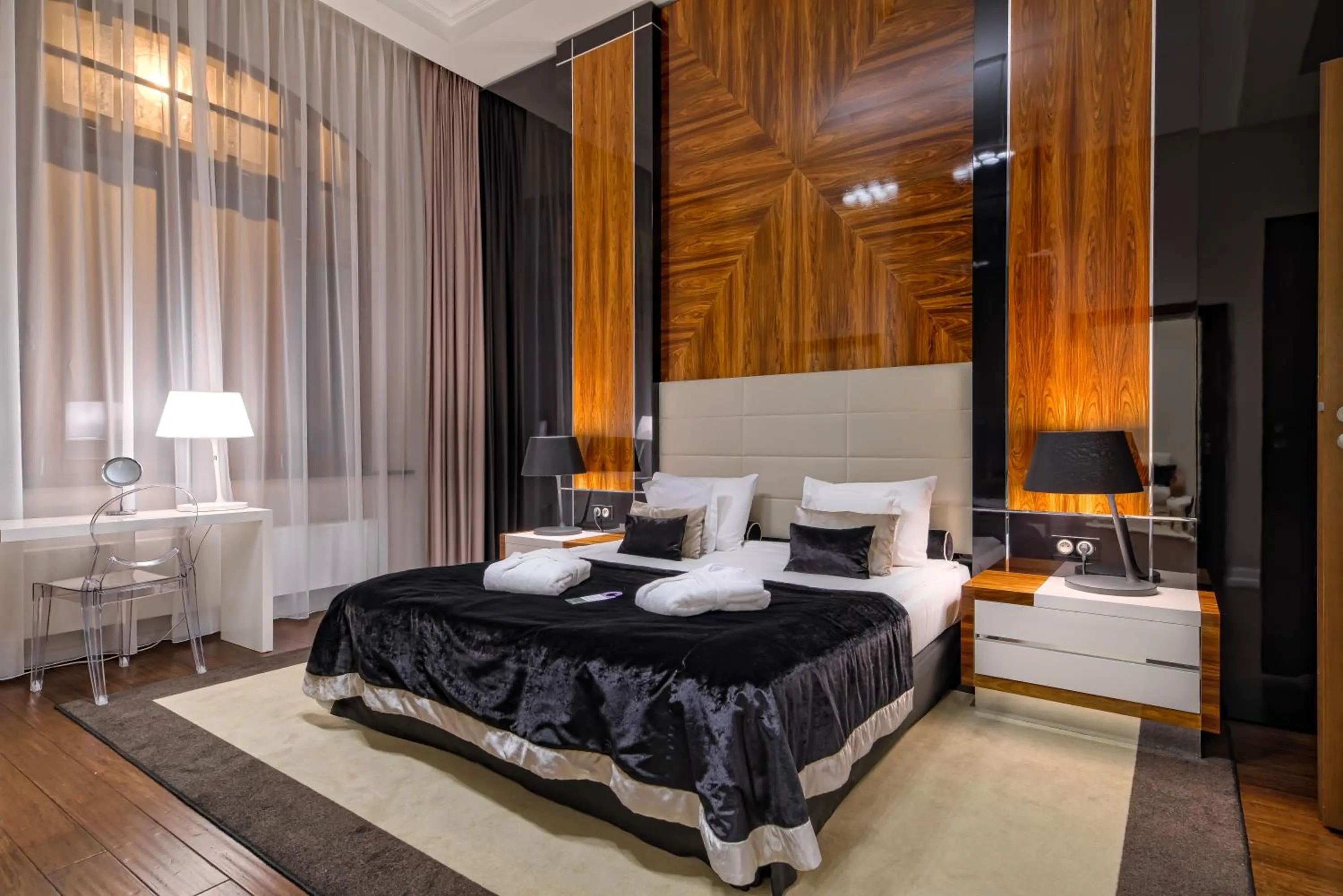 Living room, Bed in Mercure Bydgoszcz Sepia