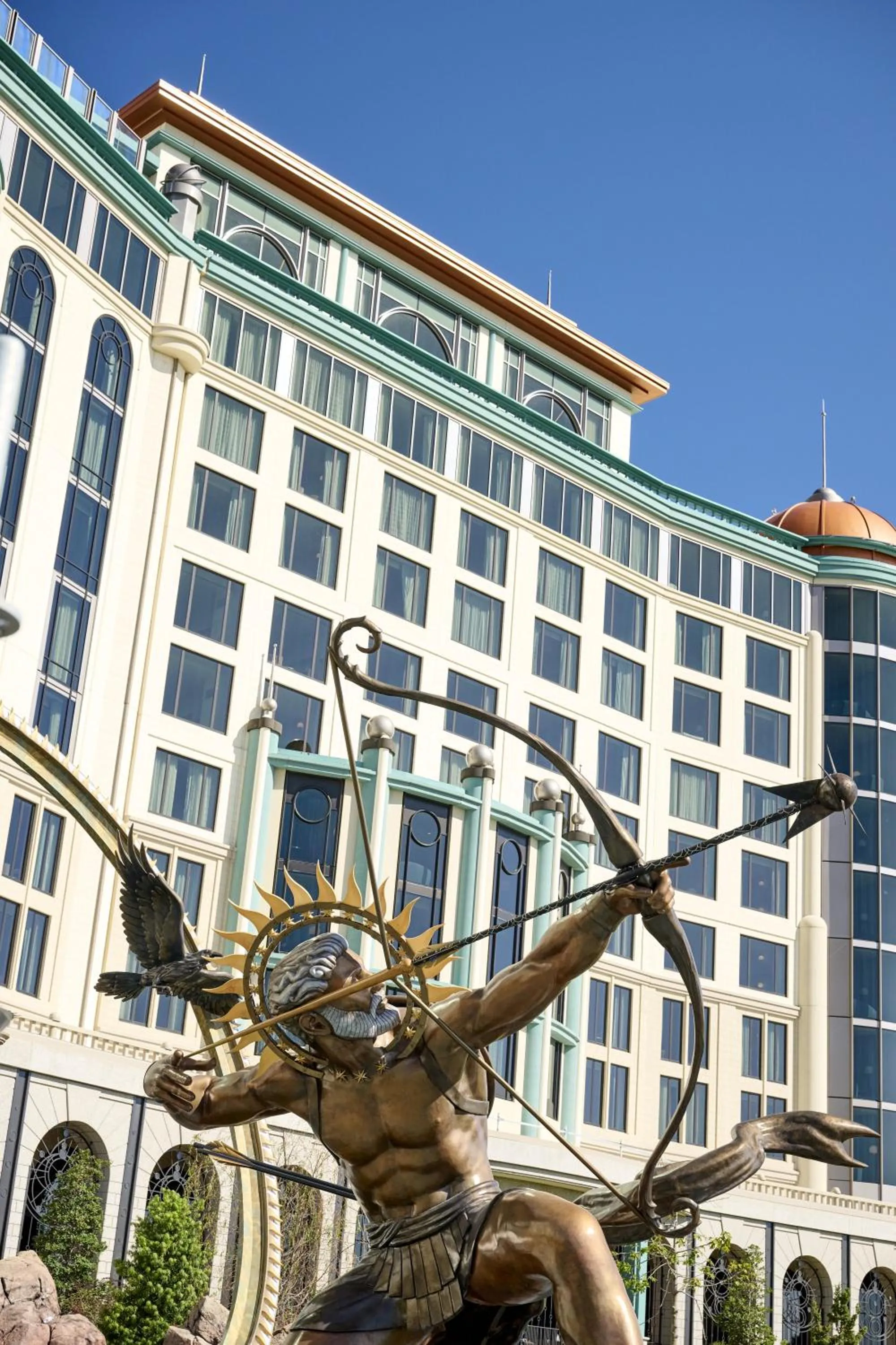 Property building in Universal's Helios Grand Hotel, a Loews Hotel