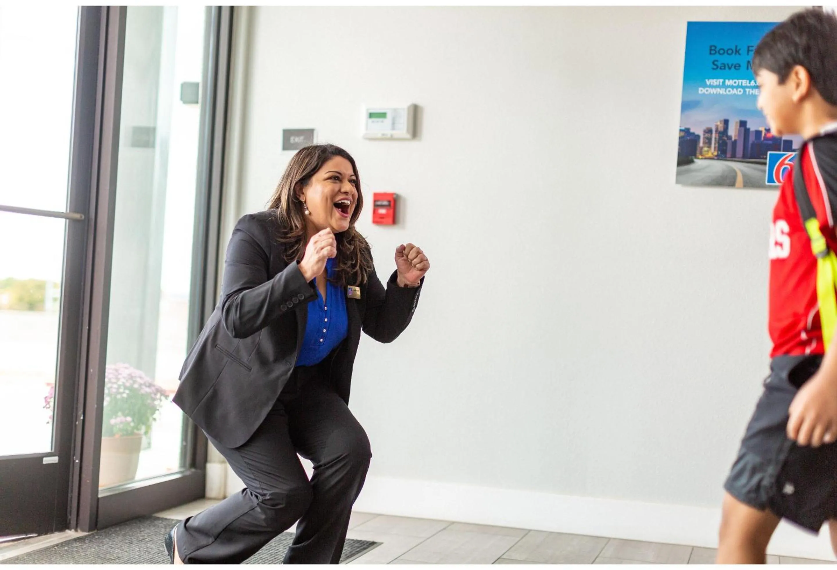 Staff in Studio 6 Suites Santa Ana, CA