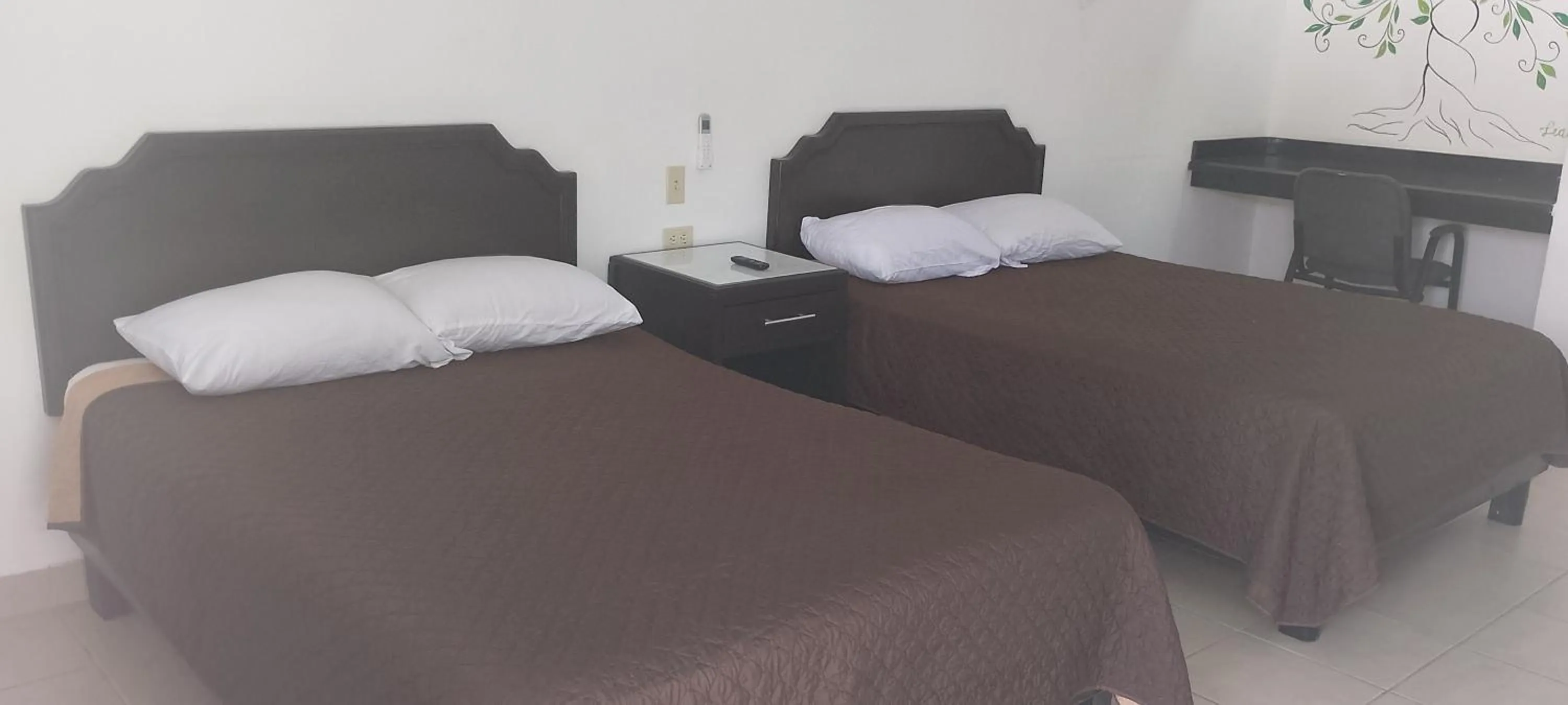 Bed in Hotel Estrella