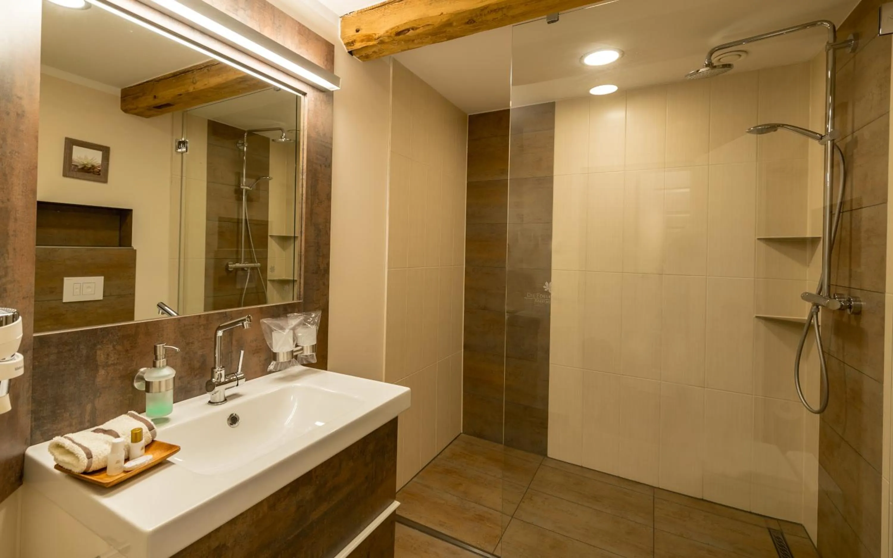 Bathroom in Die Edelkastanie