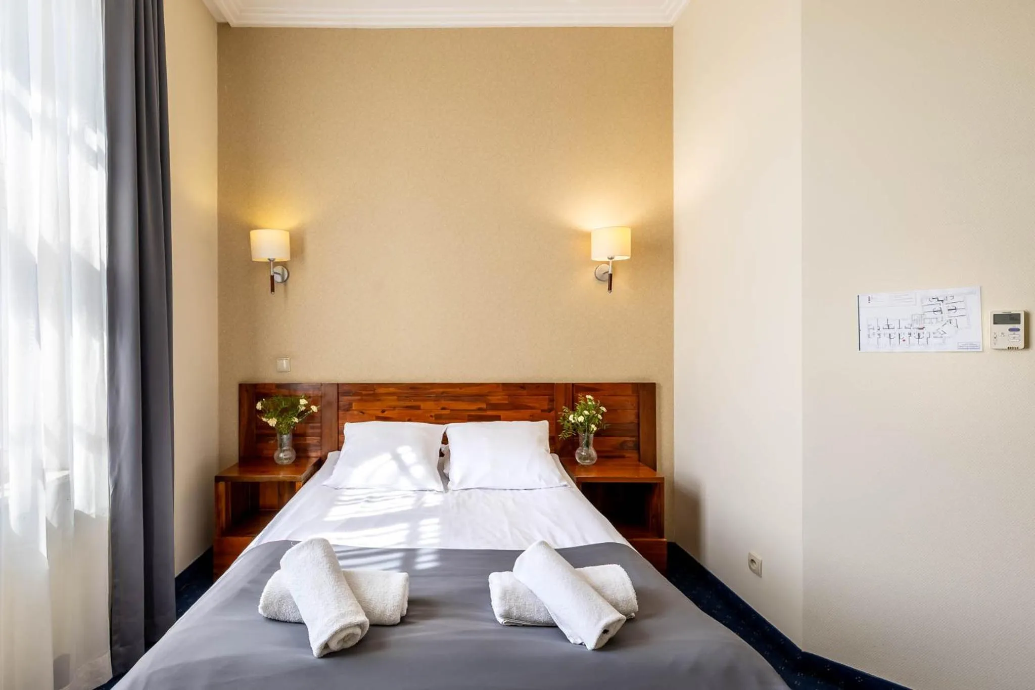 Bed in Hotel Piast Wrocław Centrum