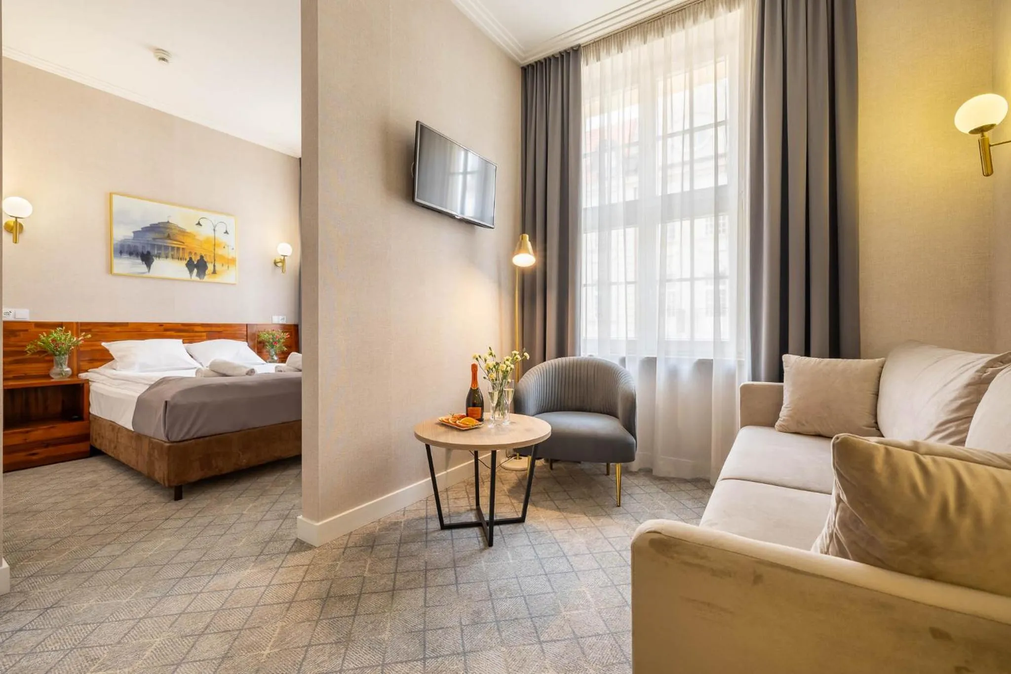 TV and multimedia, Bed in Hotel Piast Wrocław Centrum