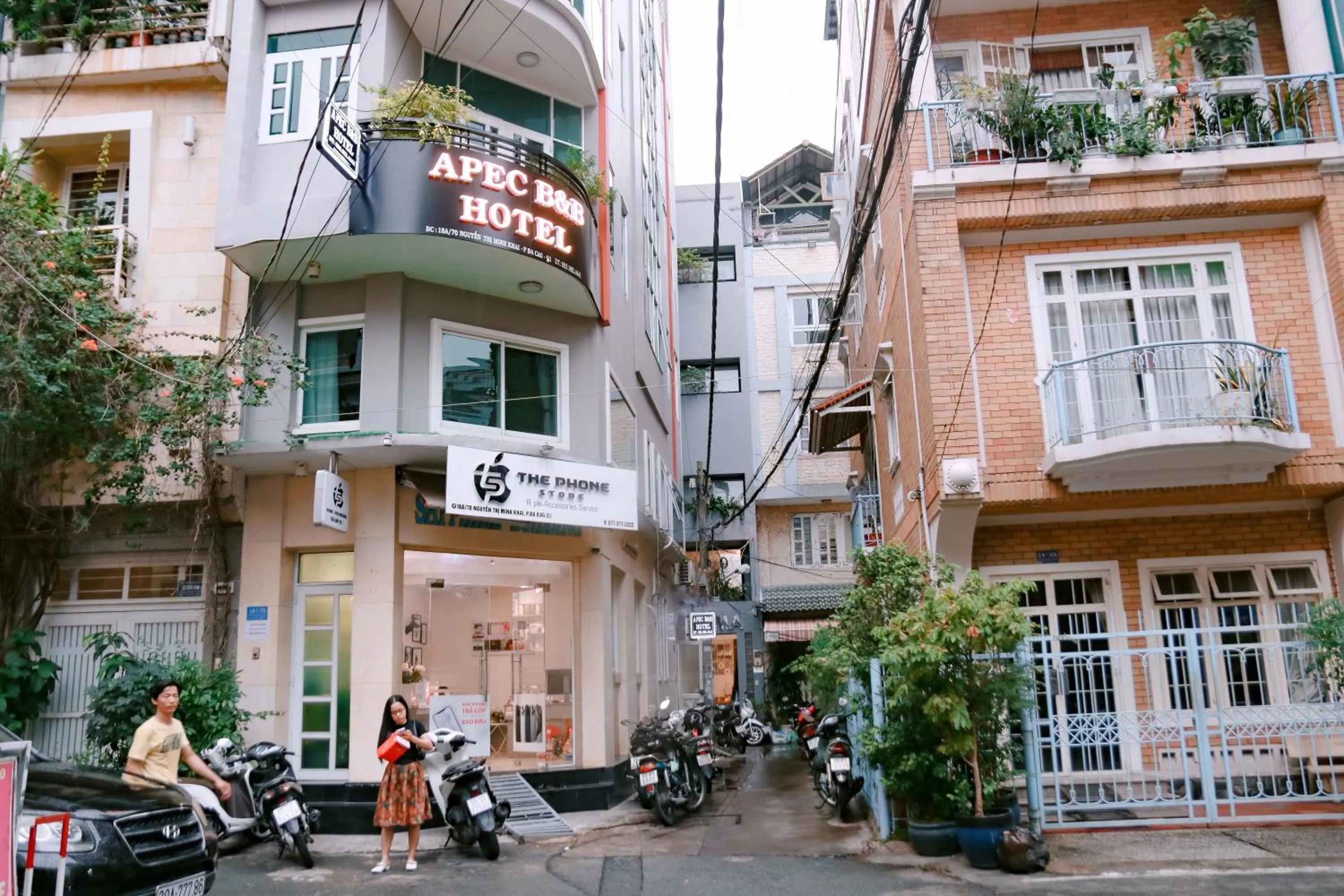 Property building in APEC BnB Hotel