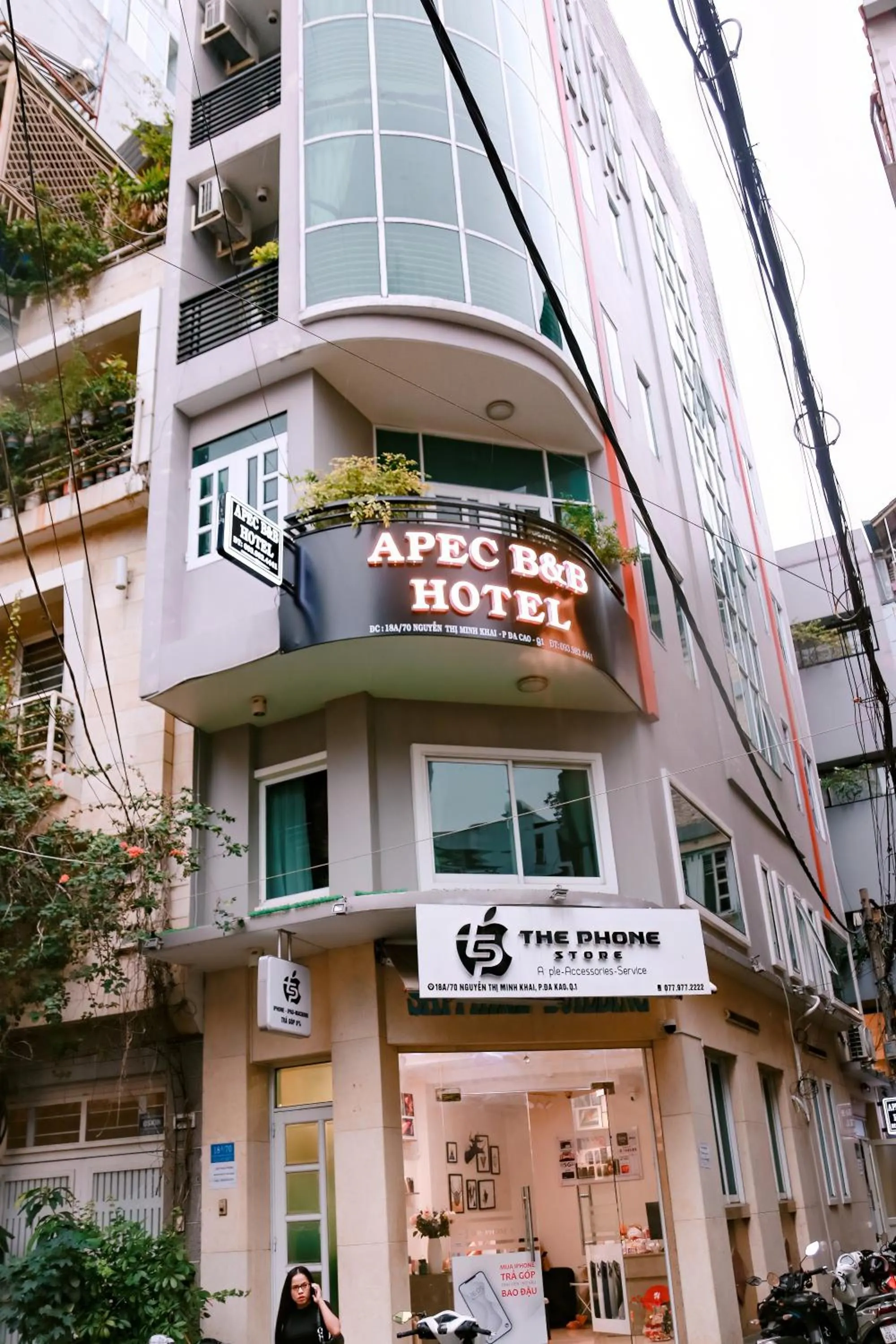 Property building in APEC BnB Hotel