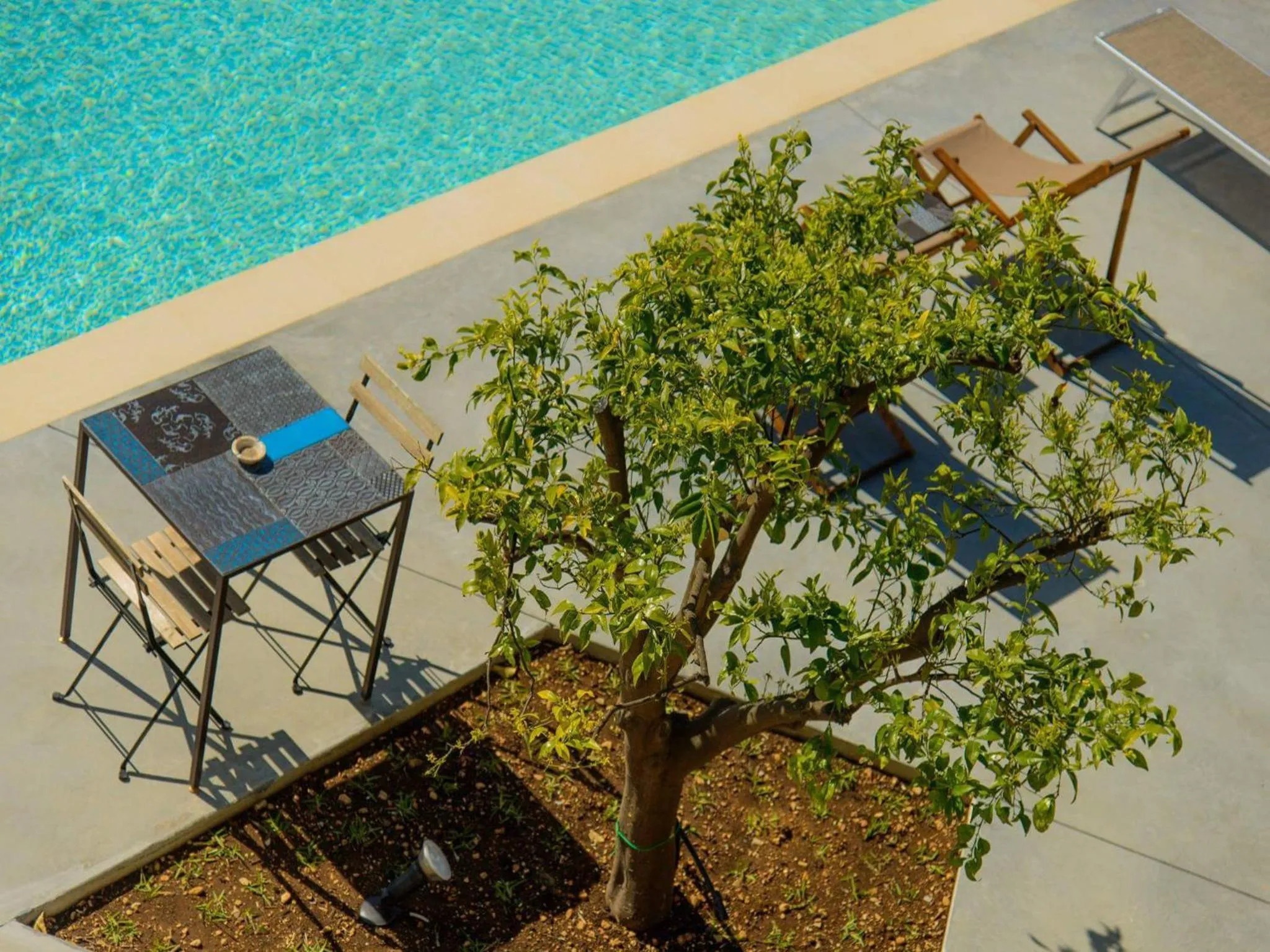 Pool view in Tenuta Don Paolino