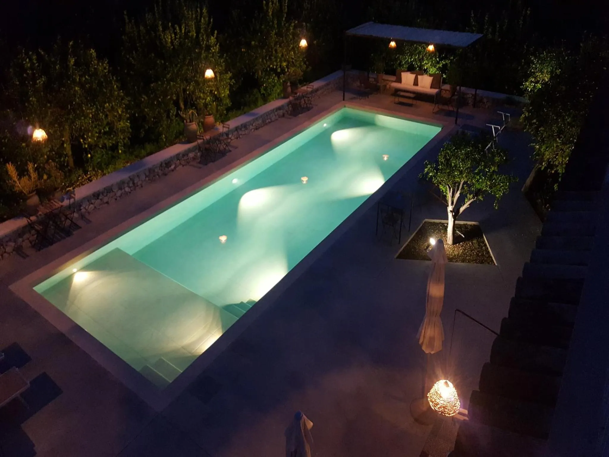 Swimming pool in Tenuta Don Paolino