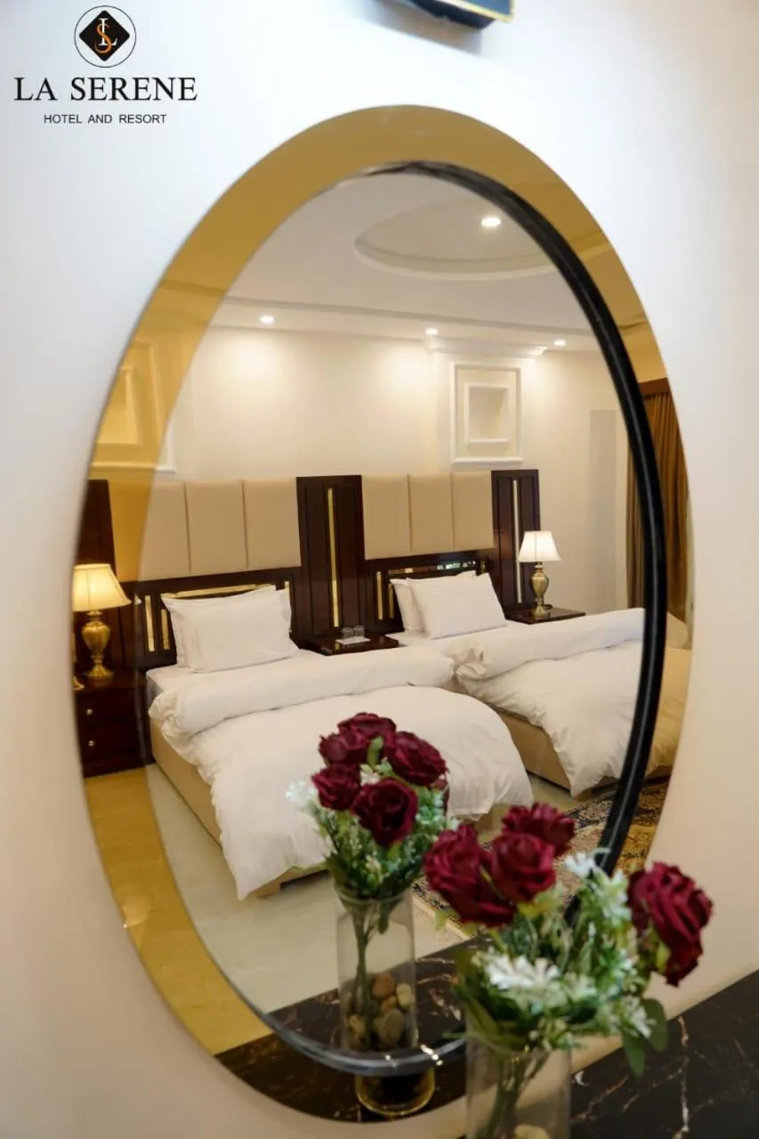 Restaurant/places to eat, Bed in La Serene Hotel and Resort Kalam by Khan Familia Travels