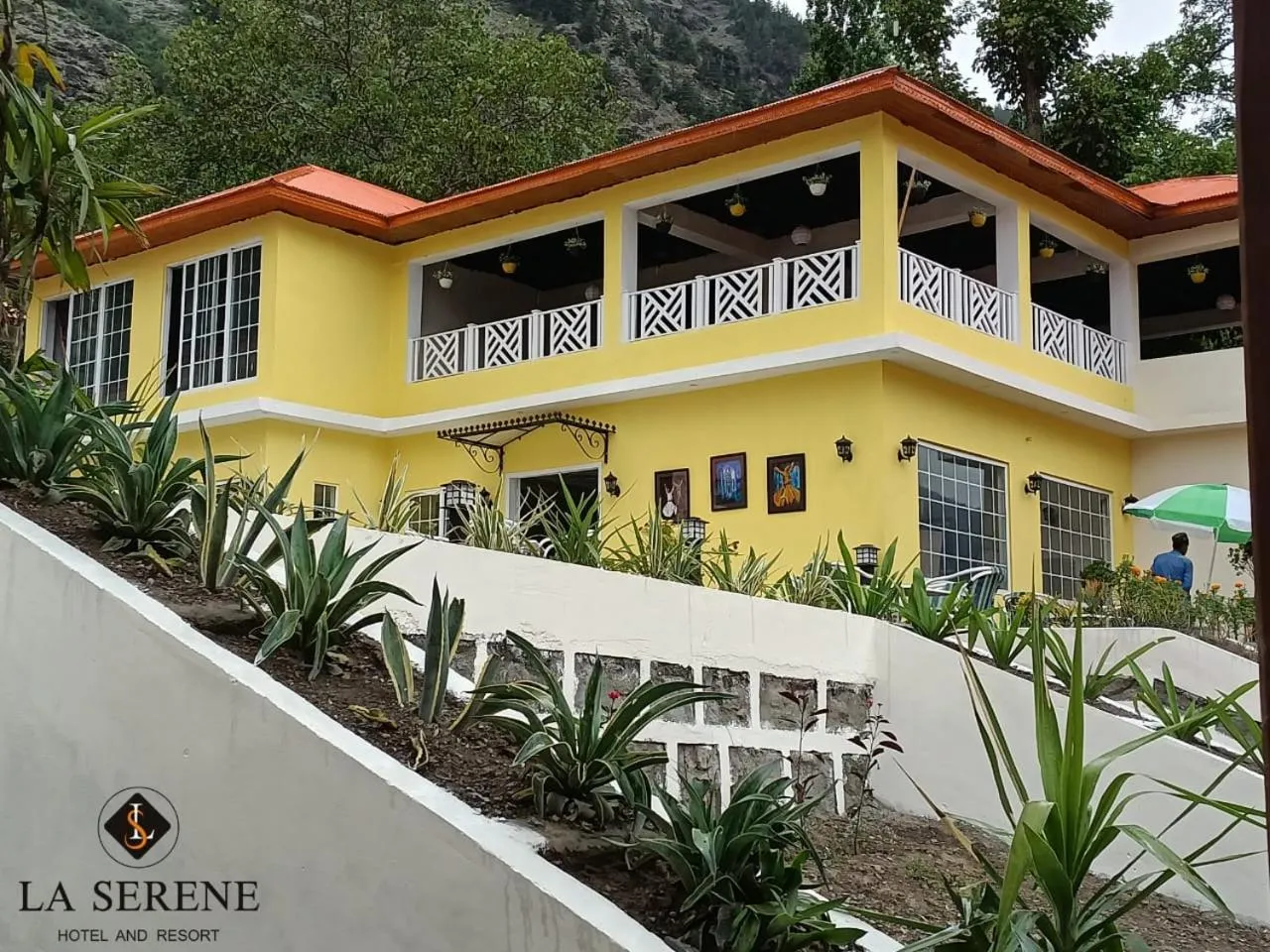 Property building in La Serene Hotel and Resort Kalam by Khan Familia Travels