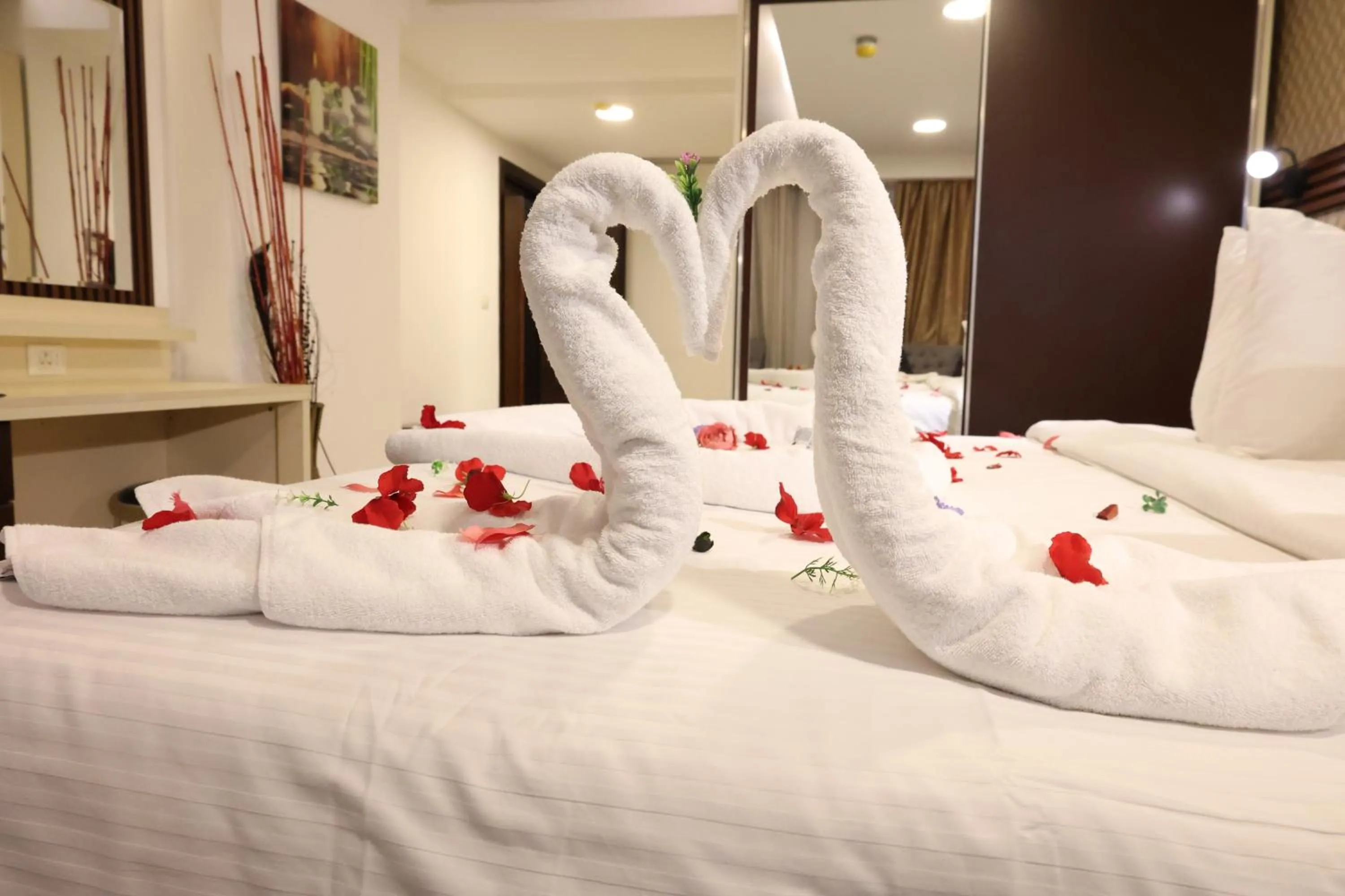 Bed in Londrina Hotel