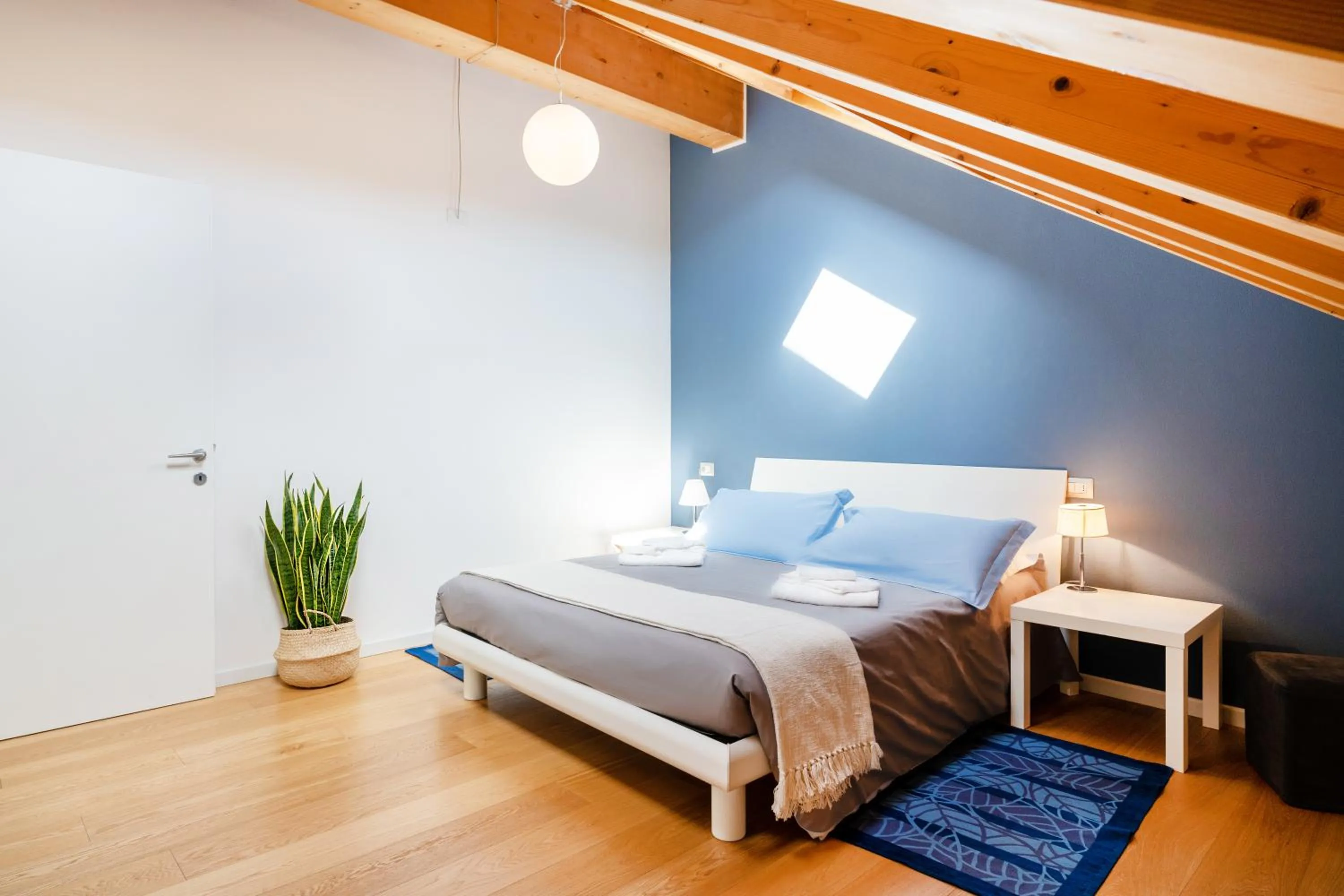 Bed in Ca' Degli Antichi Giardini Apartments