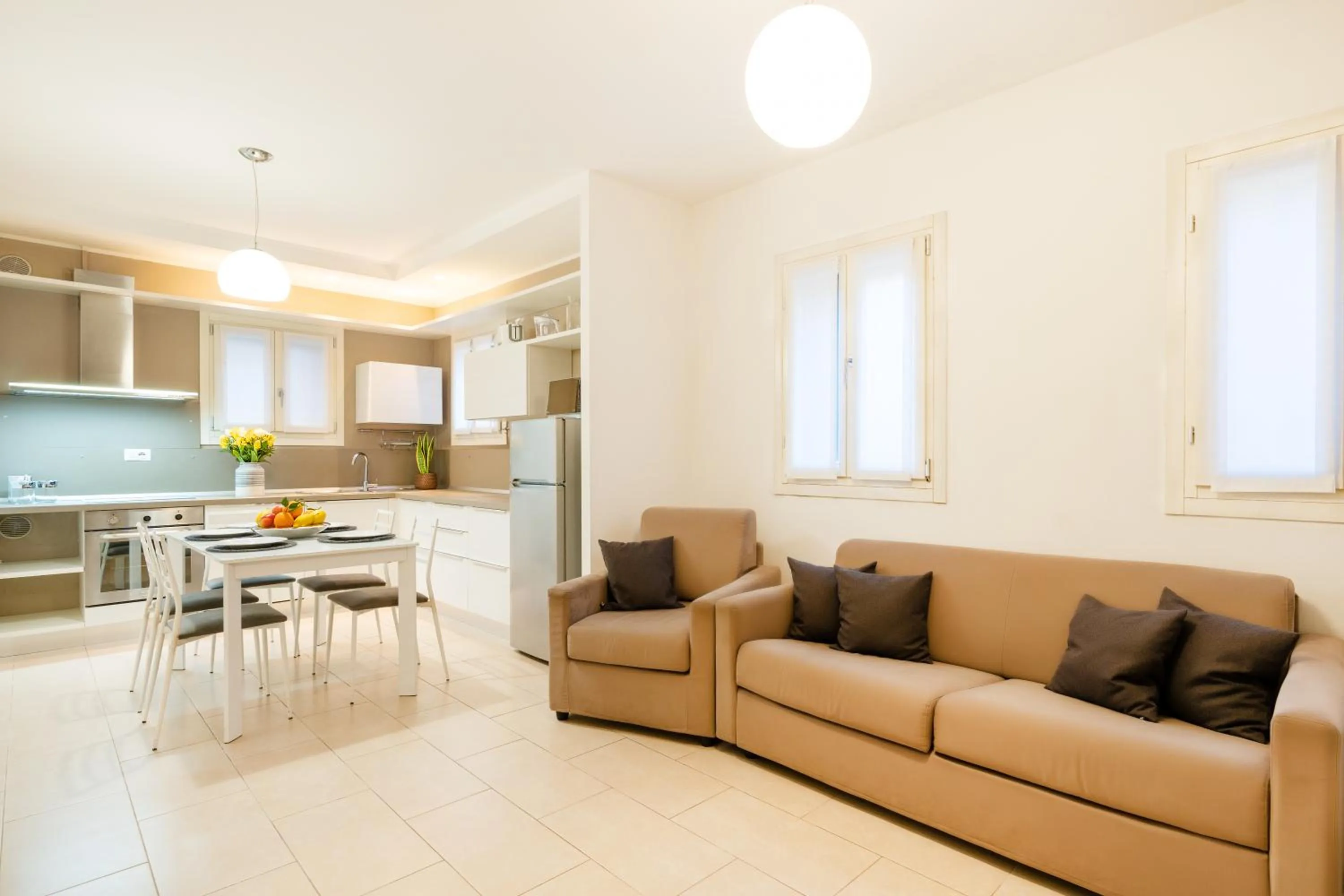 Seating area in Ca' Degli Antichi Giardini Apartments