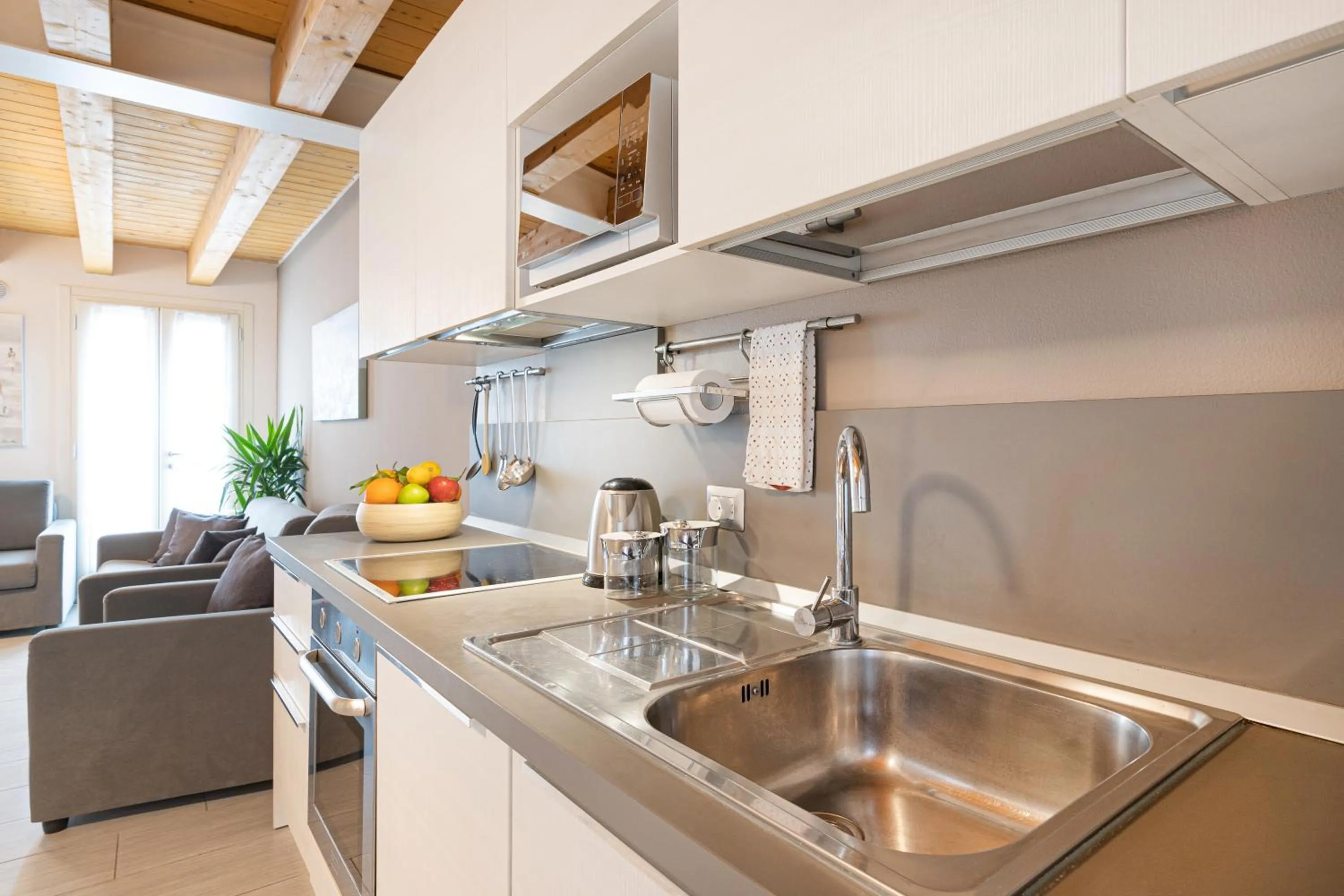 Kitchen or kitchenette in Ca' Degli Antichi Giardini Apartments