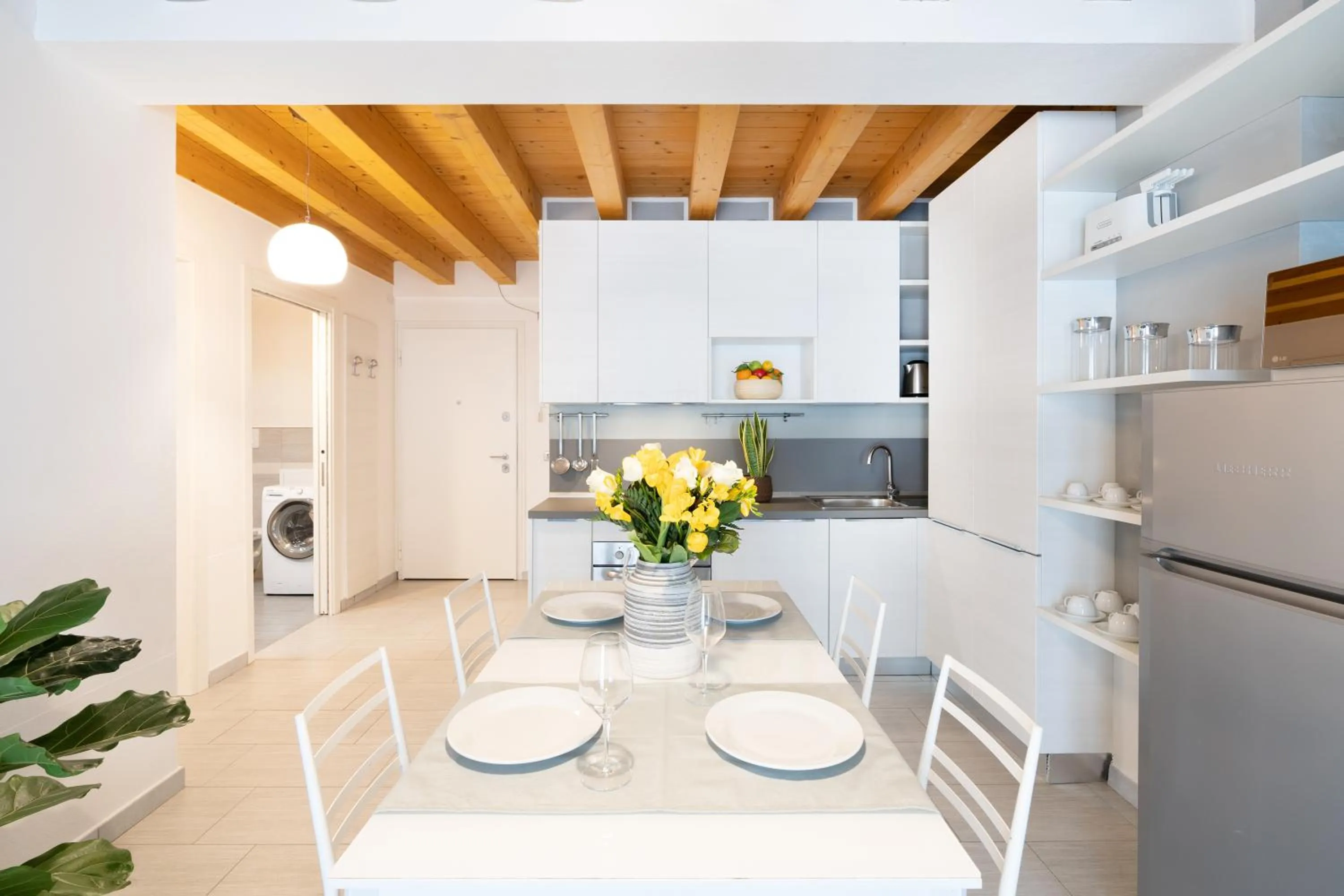 Living room in Ca' Degli Antichi Giardini Apartments