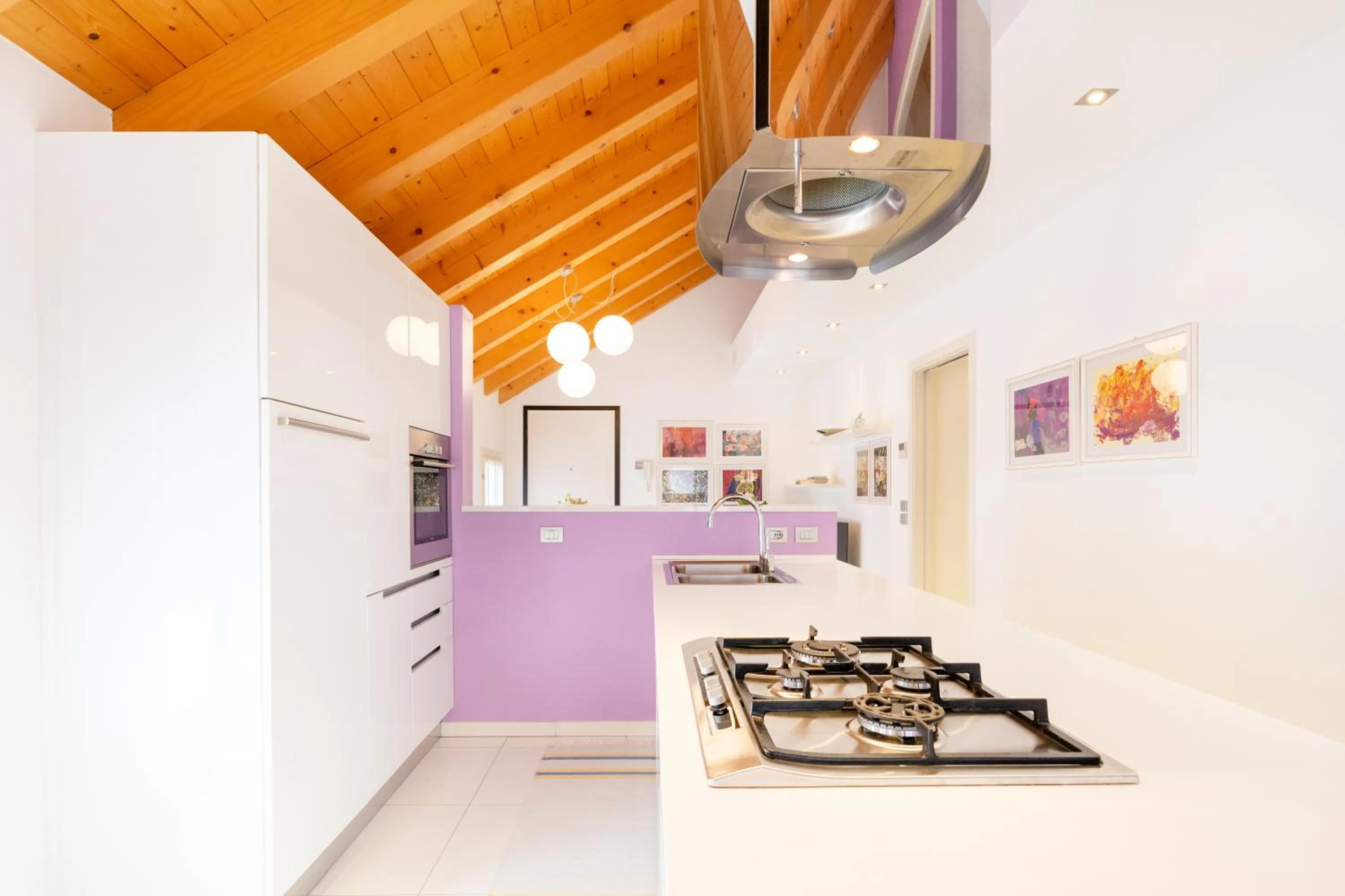 Kitchen or kitchenette in Ca' Degli Antichi Giardini Apartments