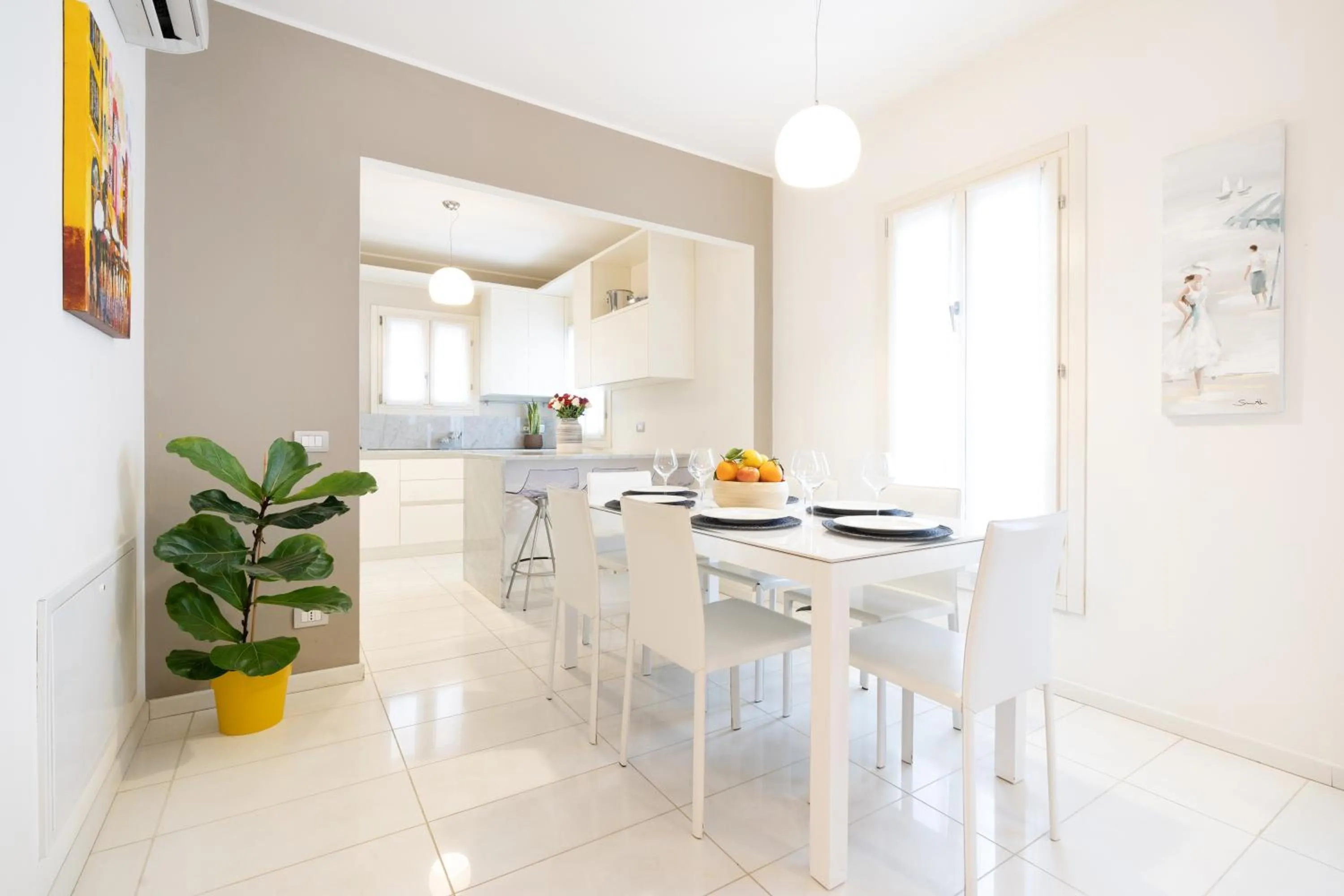Kitchen or kitchenette in Ca' Degli Antichi Giardini Apartments